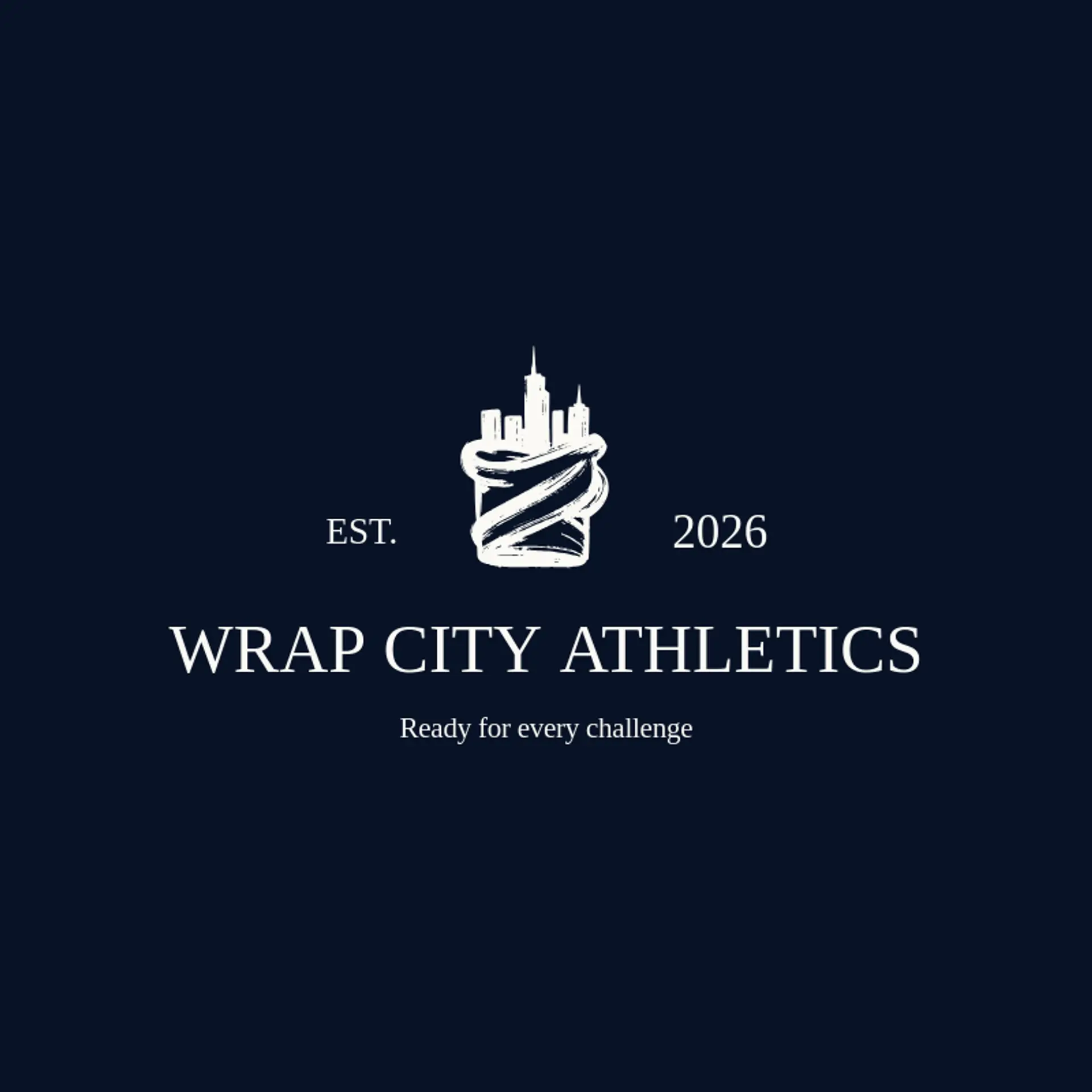 Wrap City Athletics logo for boxing
