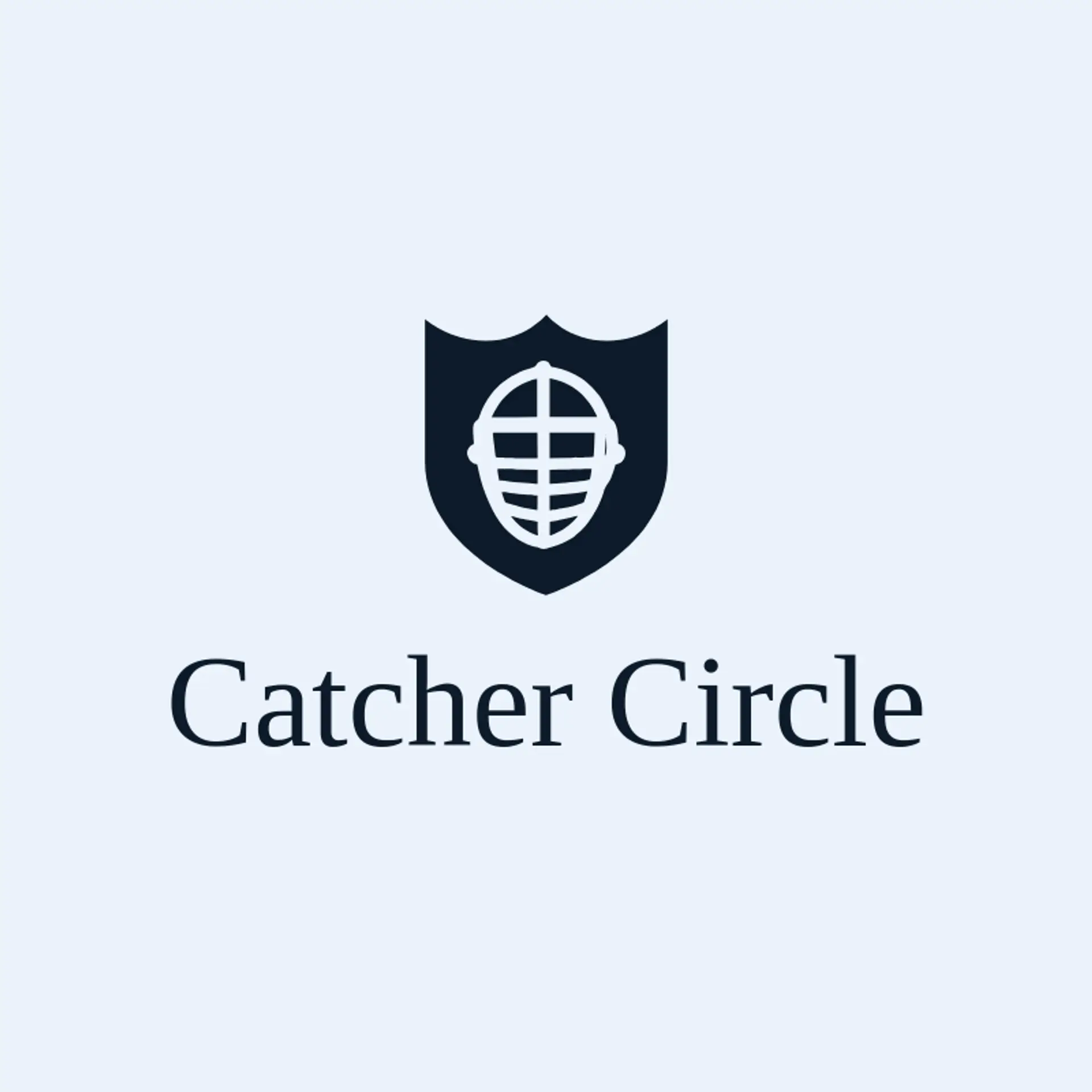 Catcher Circle logo for sports card