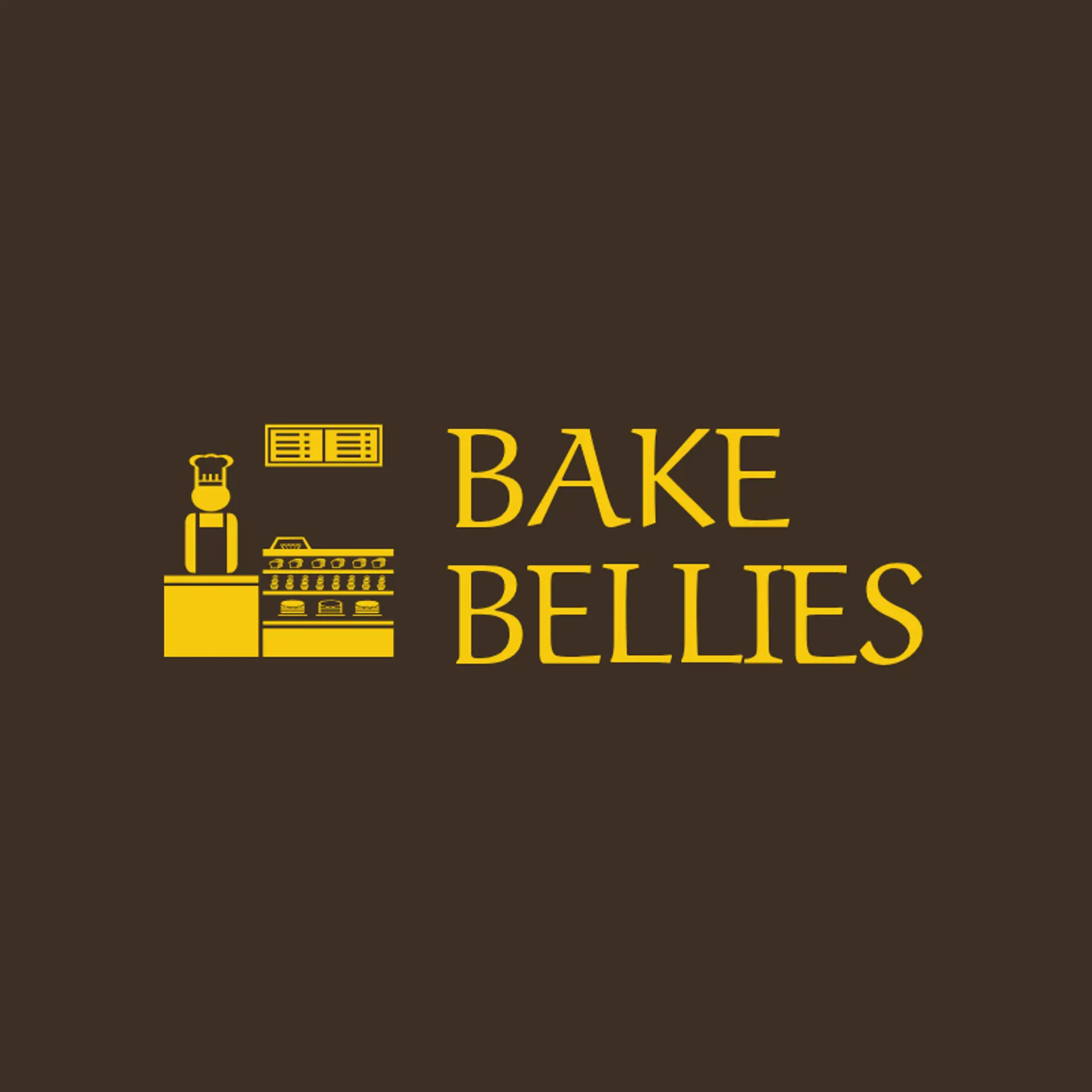 Bake Bellies logo for bakery