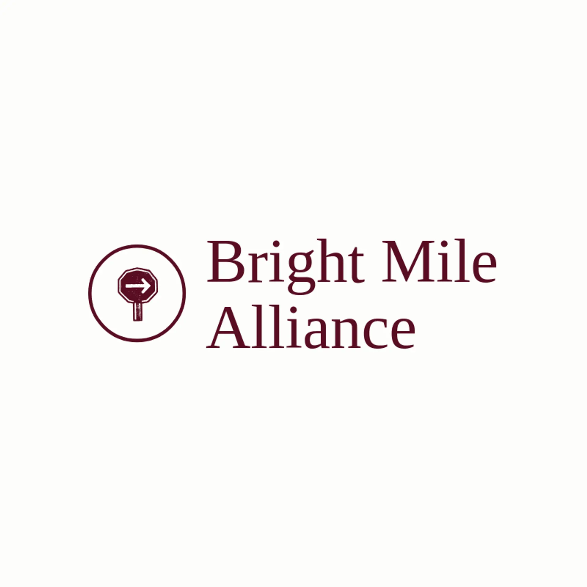 Bright Mile Alliance logo for mission