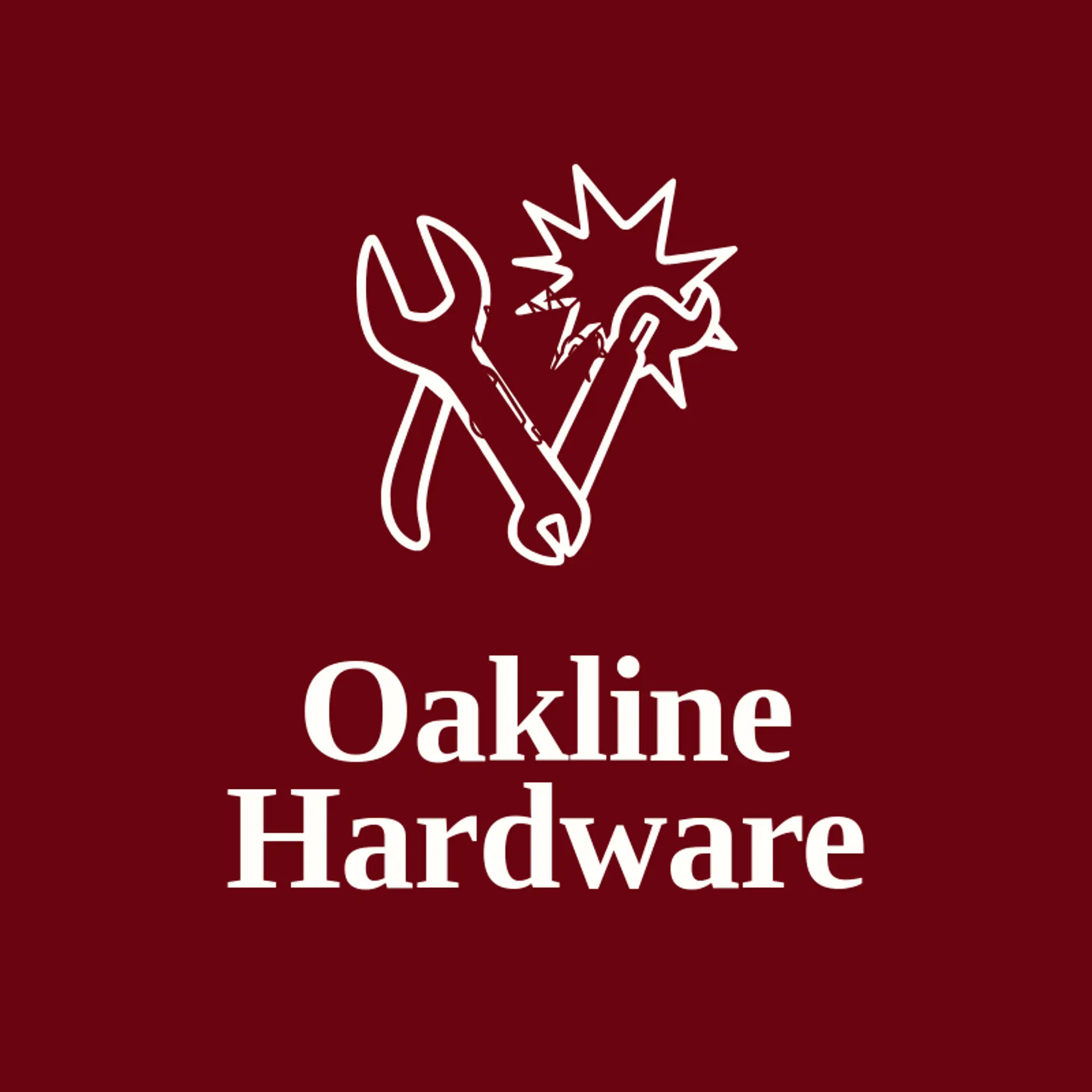 Oakline Hardware logo for tools