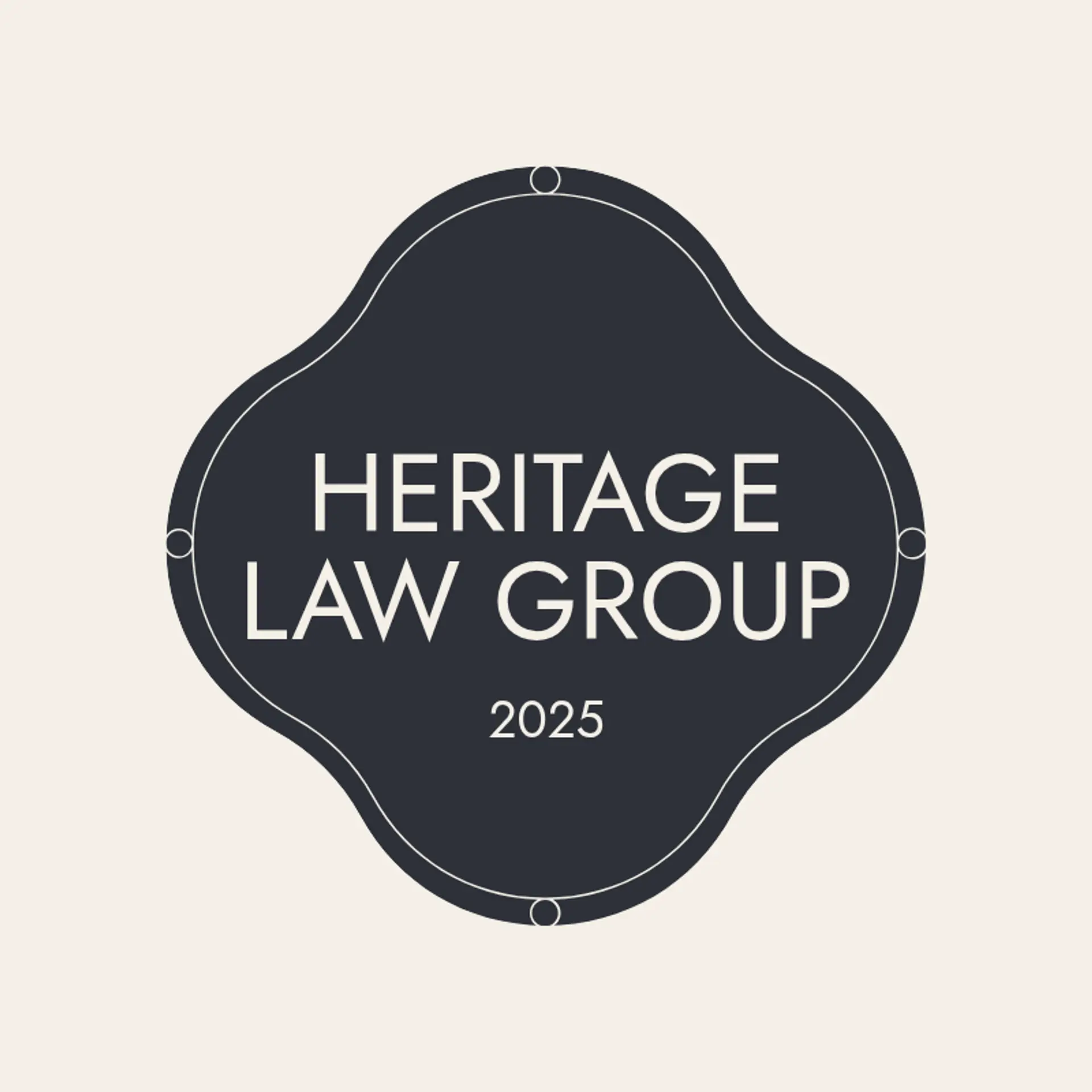 Heritage Law Group logo for law office