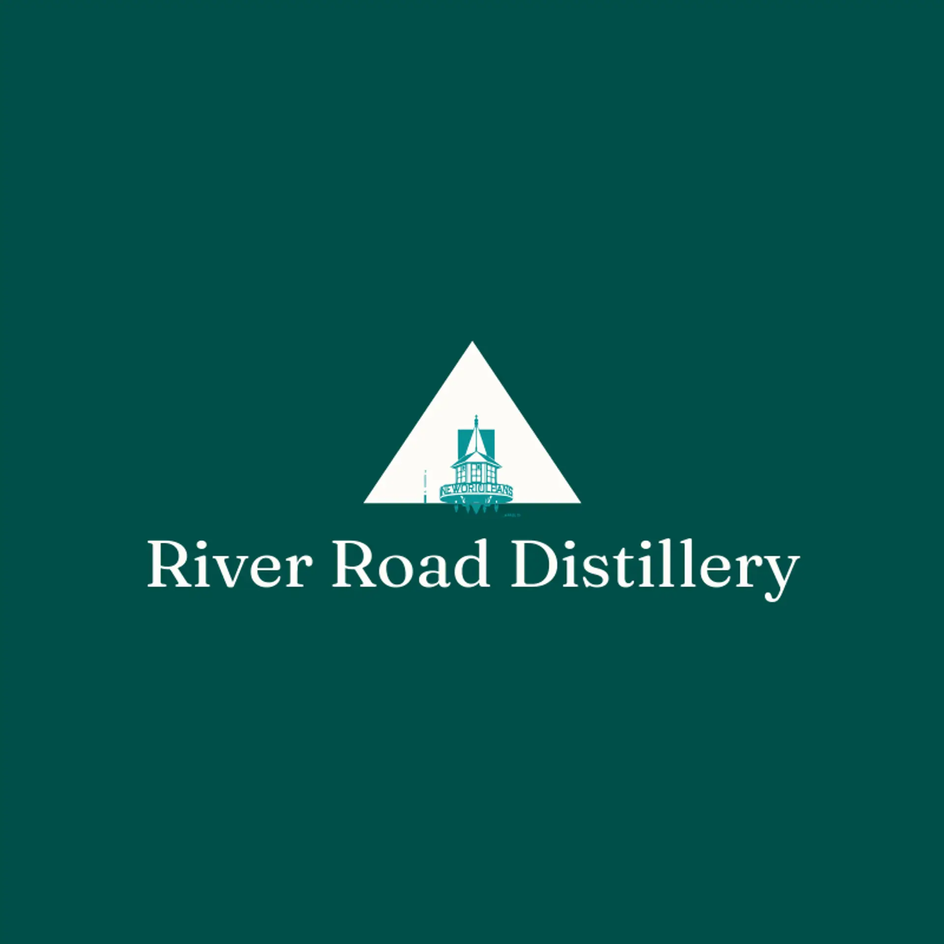 River Road Distillery logo for new orleans
