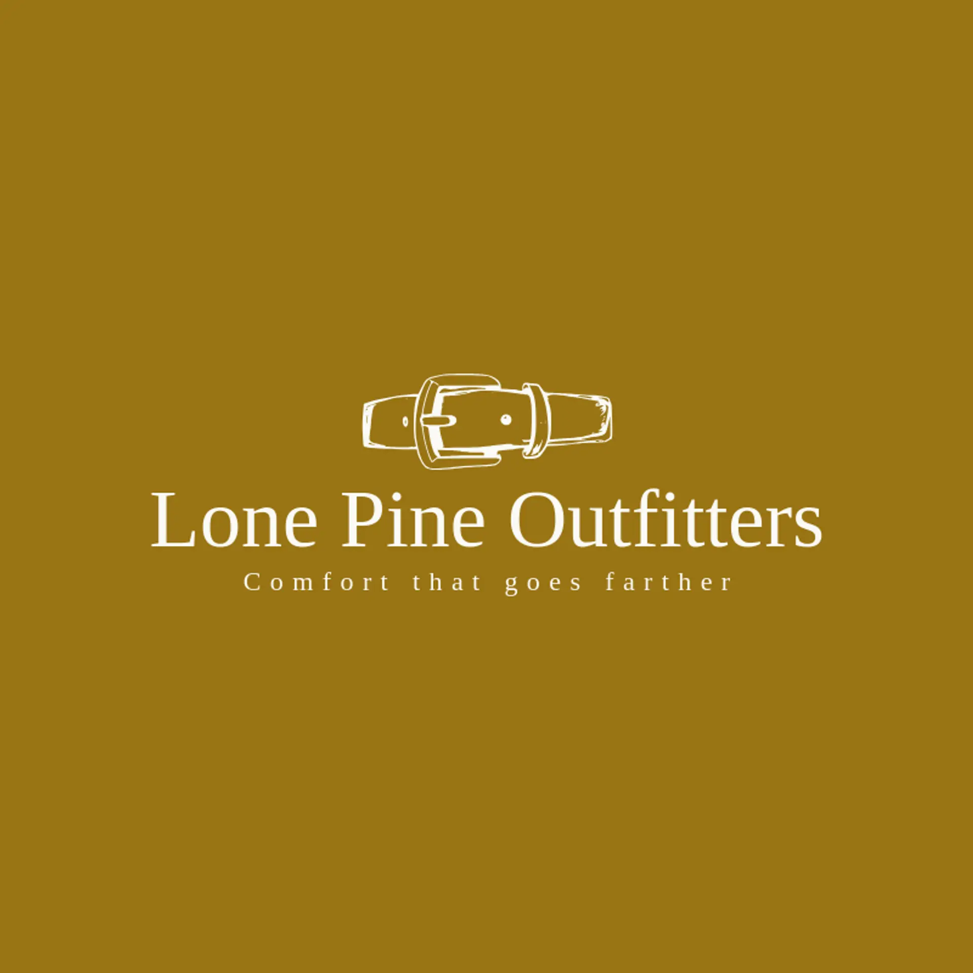 Lone Pine Outfitters logo for Buckle