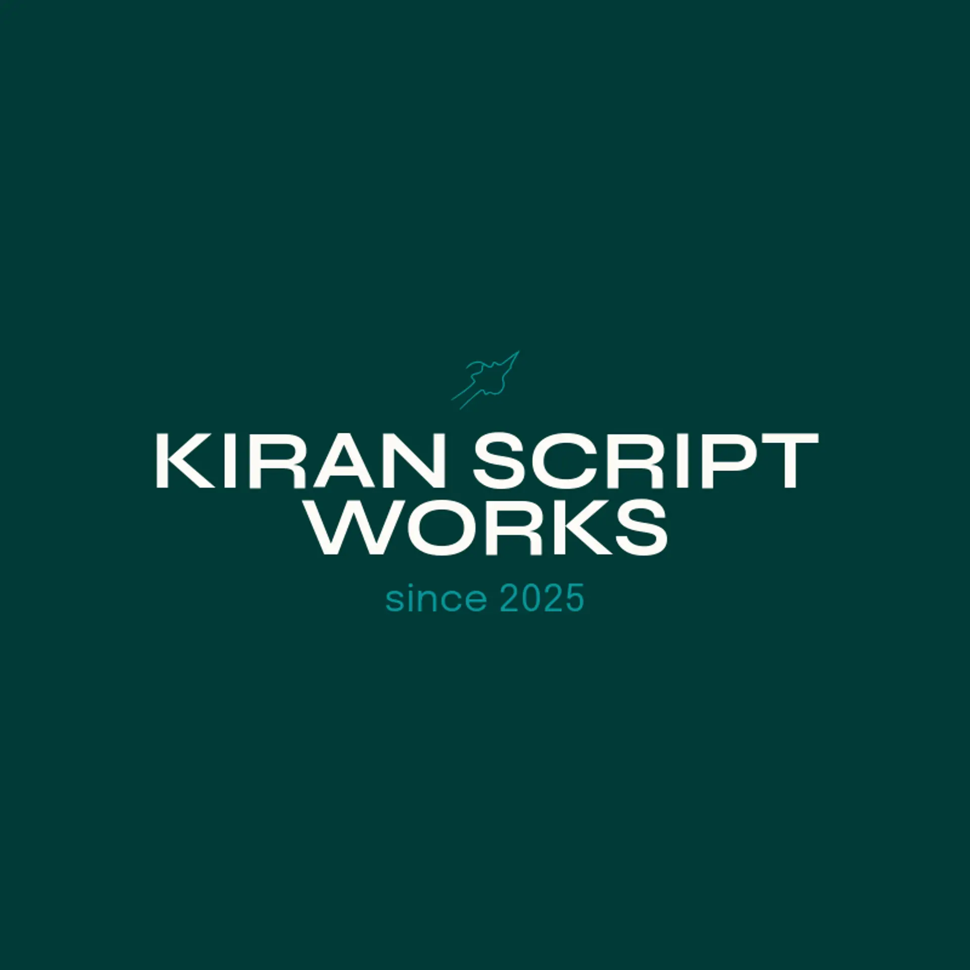 Kiran Script Works logo for hindi