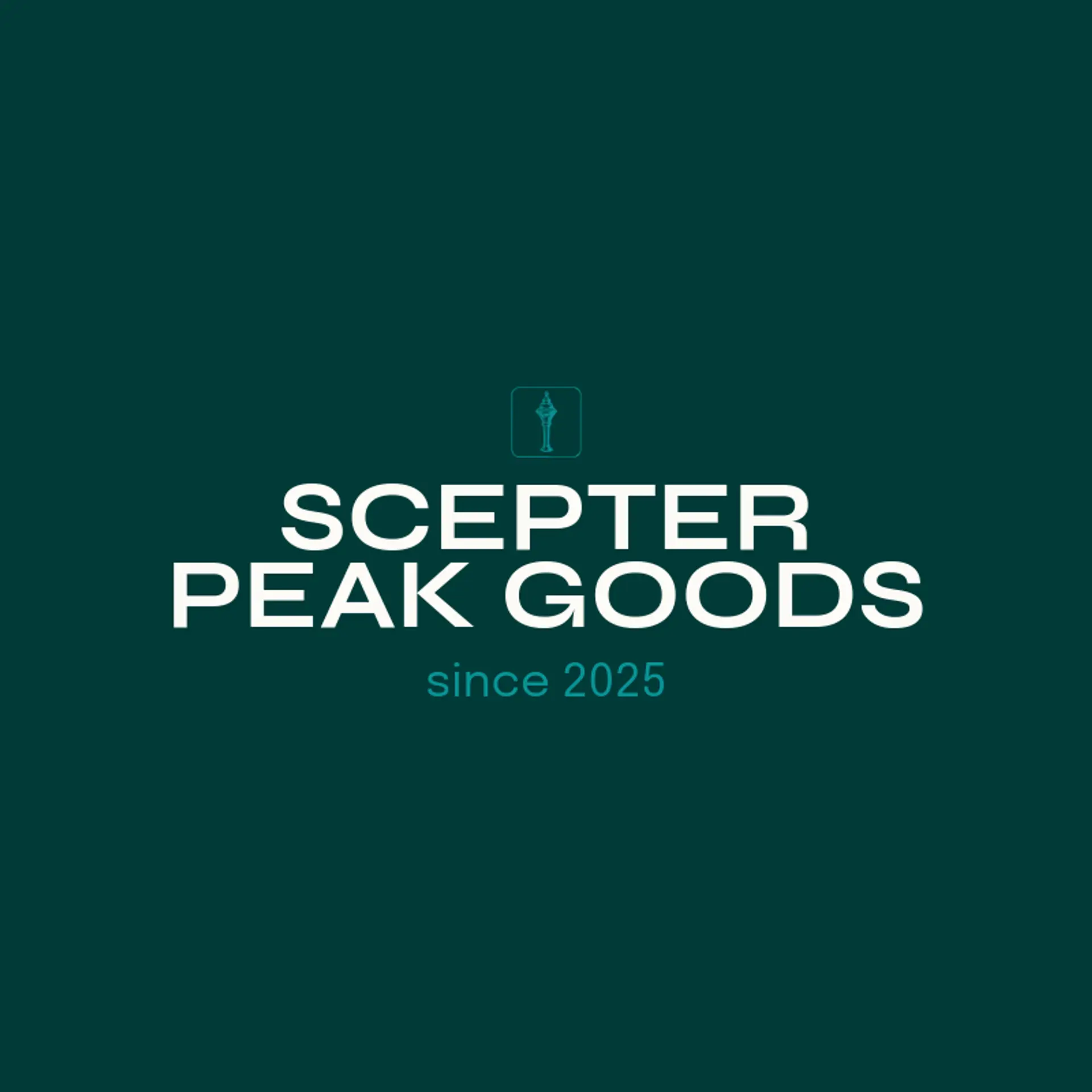 Scepter Peak Goods logo for empire