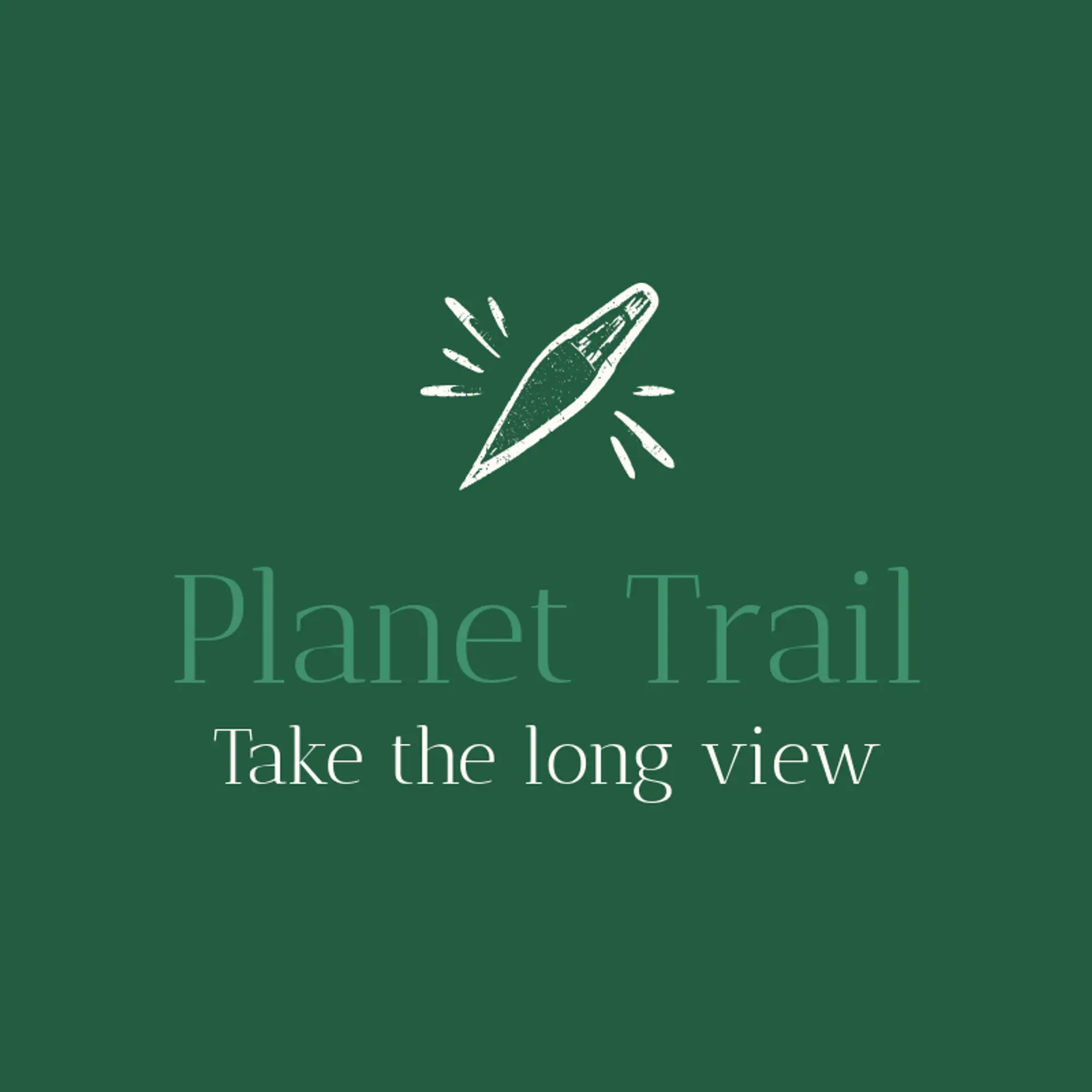 Planet Trail logo for space