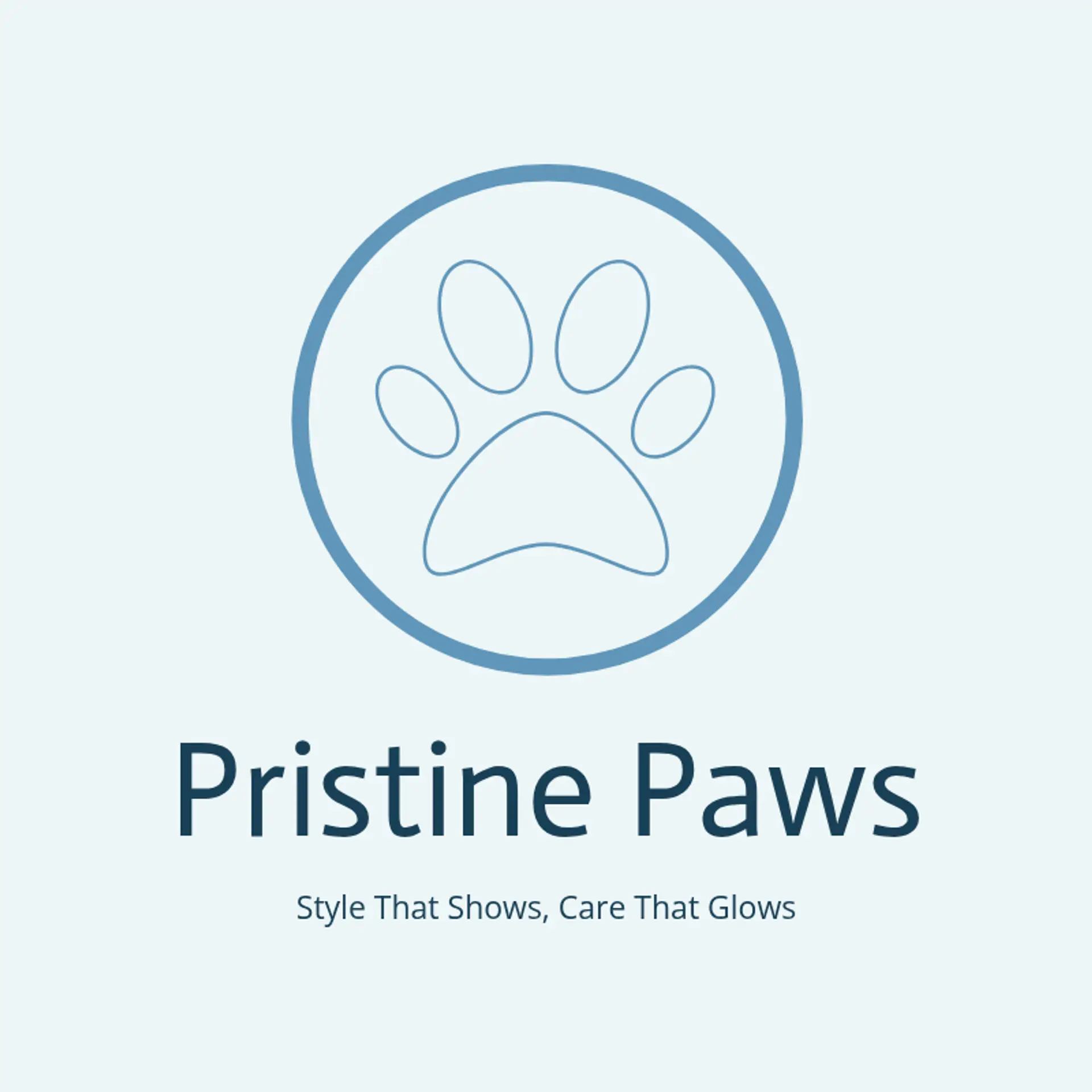 Fur+Finesse logo for grooming salon