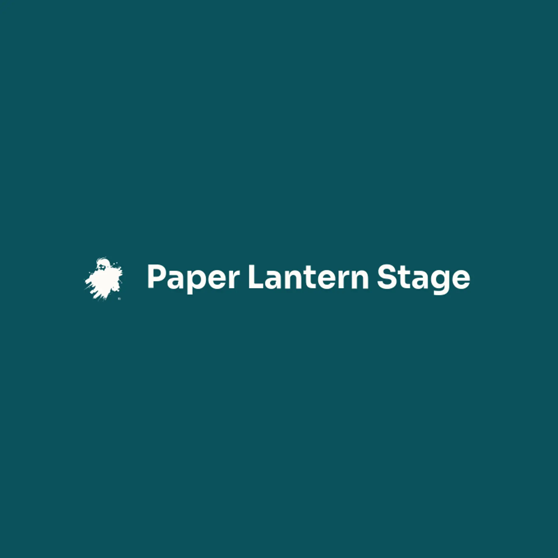 Paper Lantern Stage logo for playwright