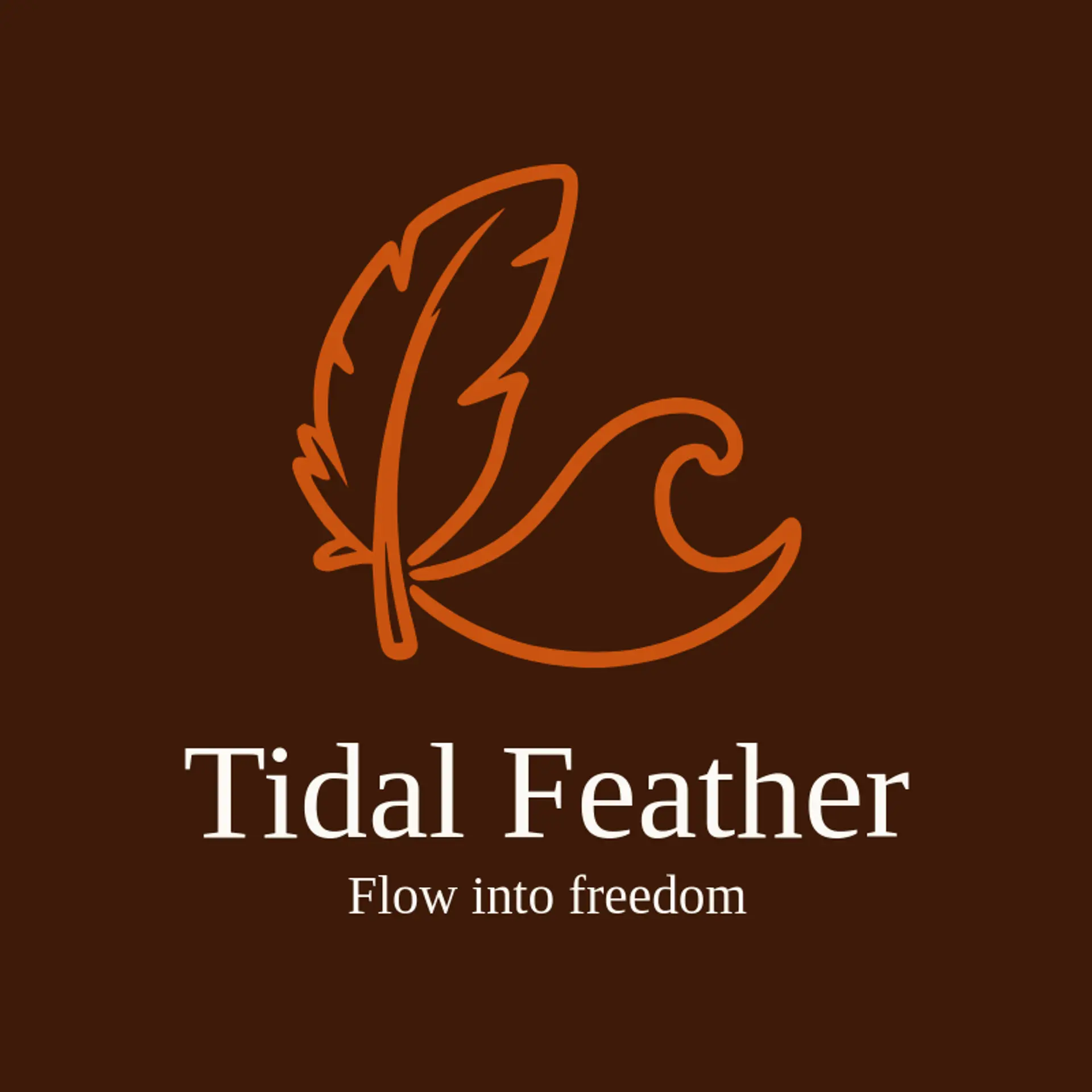 Tidal Feather logo for wing