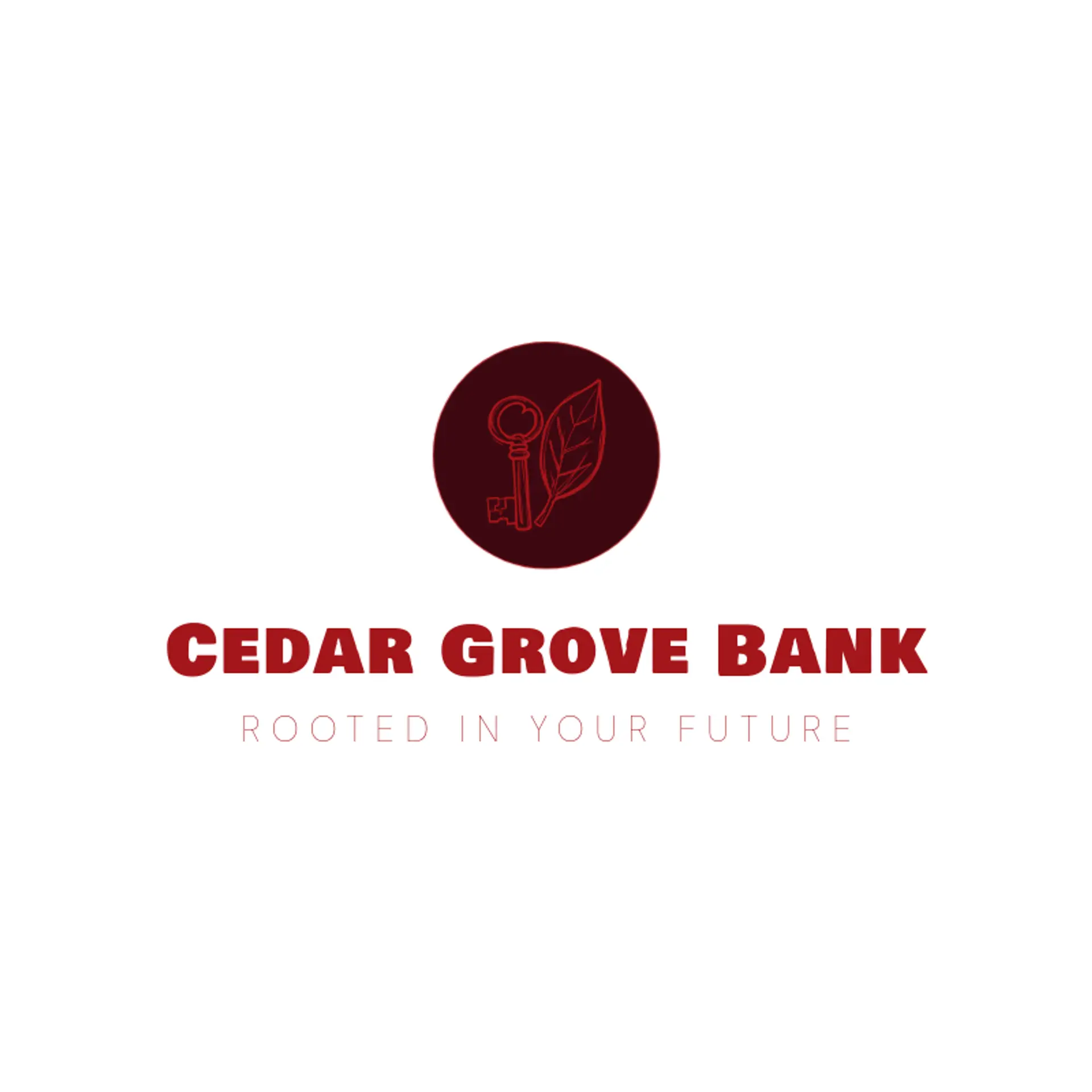 Cedar Grove Bank logo for bank
