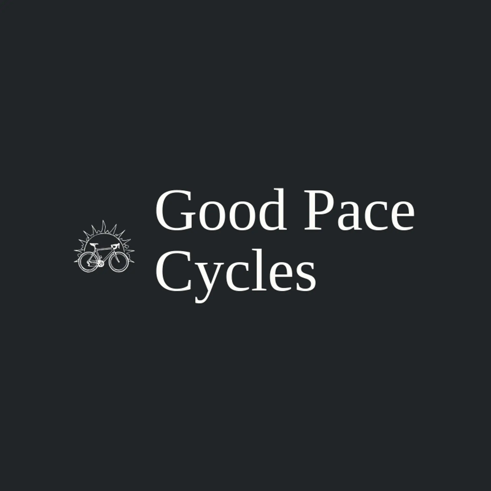 Good Pace Cycles logo for cycling