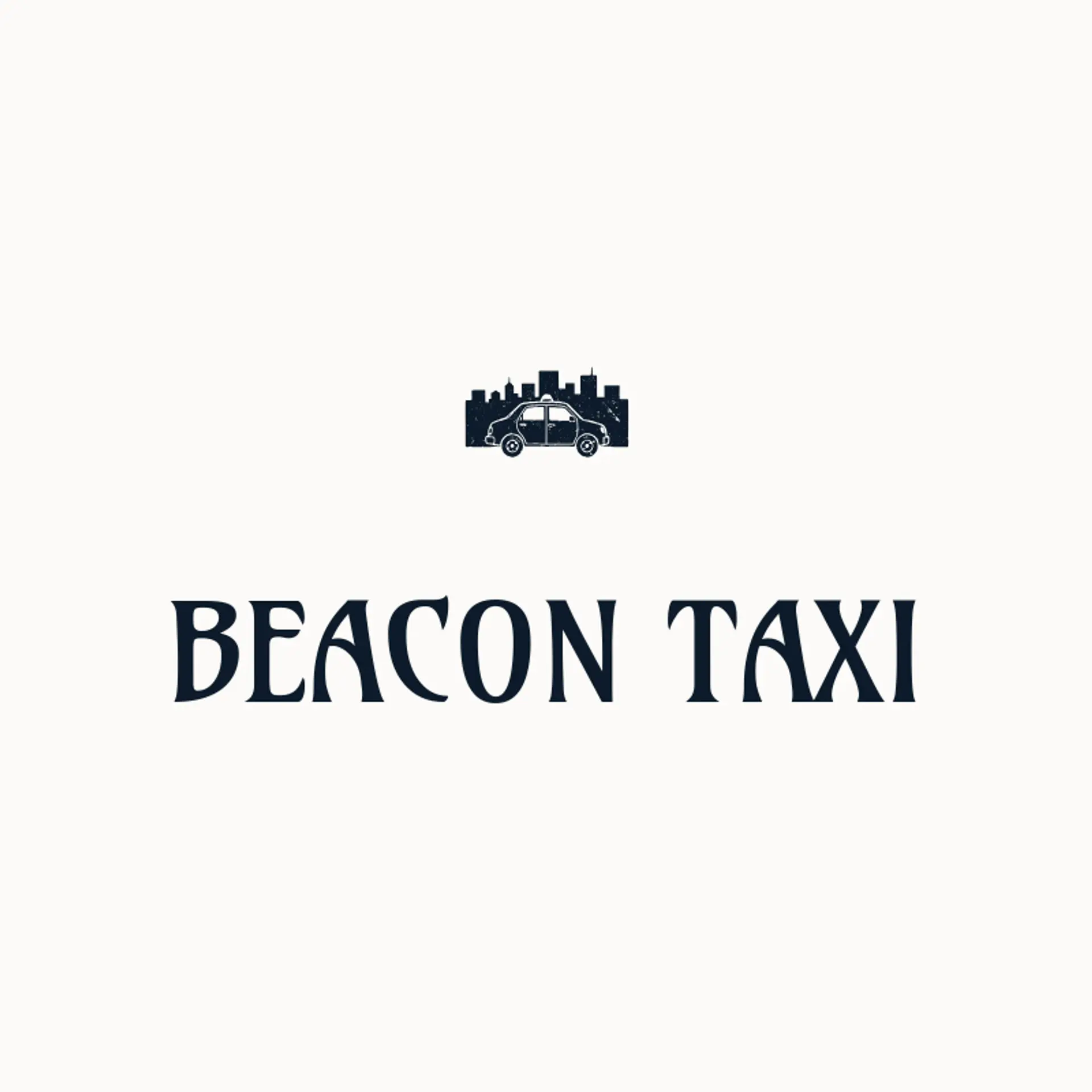 Beacon Taxi logo for taxi