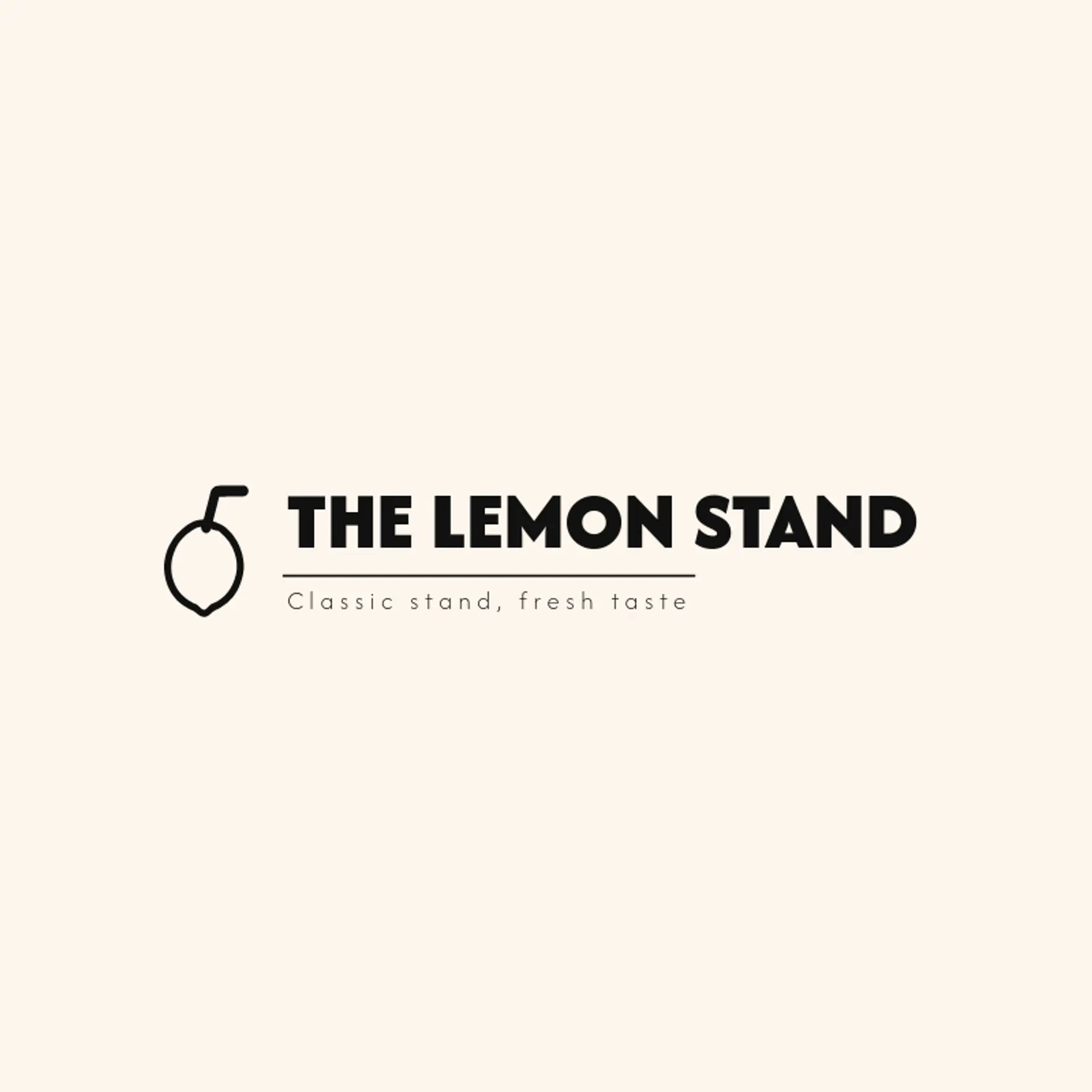 The Lemon Stand logo for lemonade