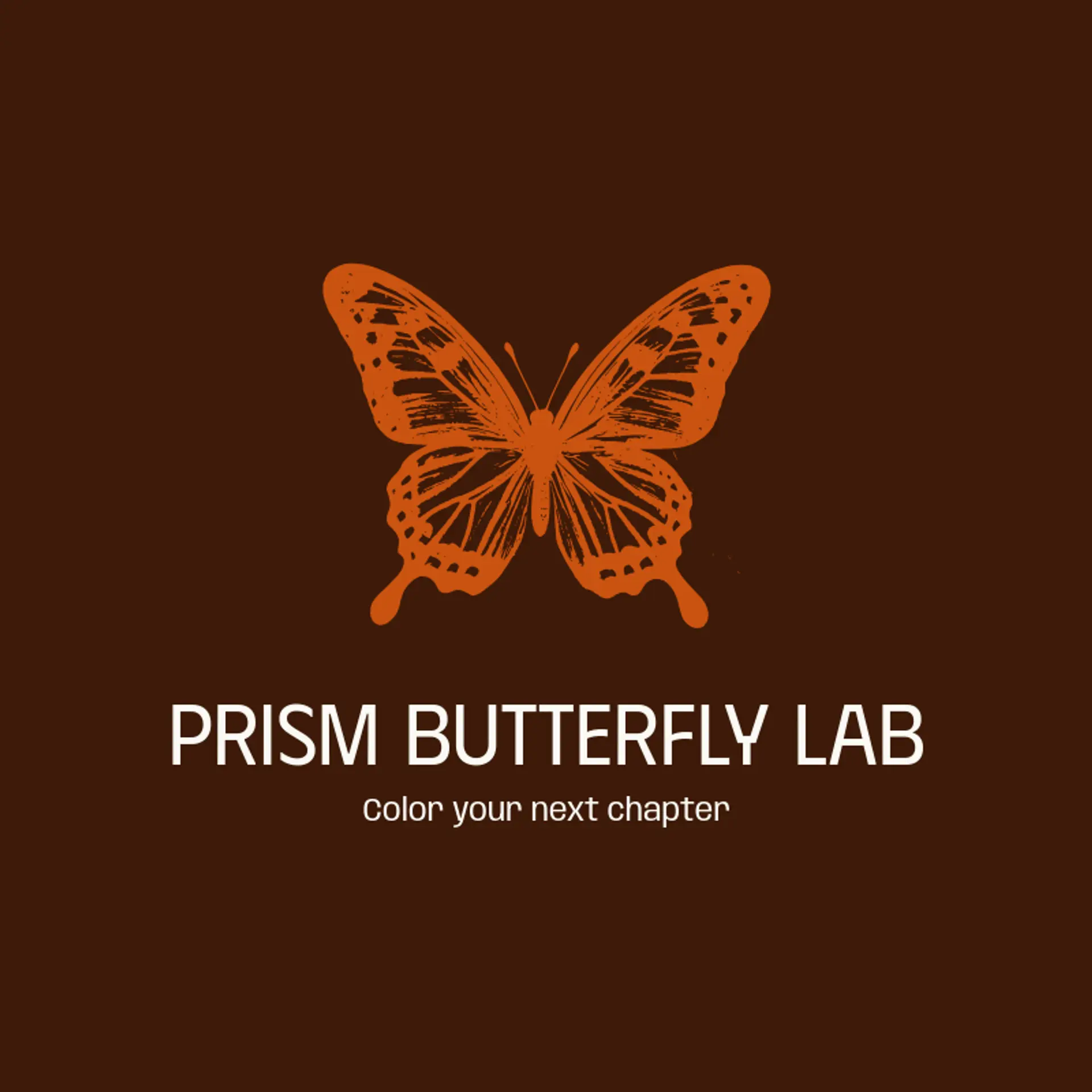 Prism Butterfly Lab logo for butterfly