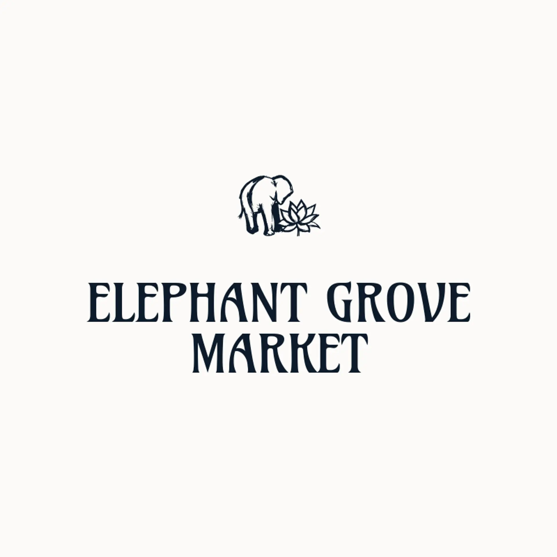Elephant Grove Market logo for indian