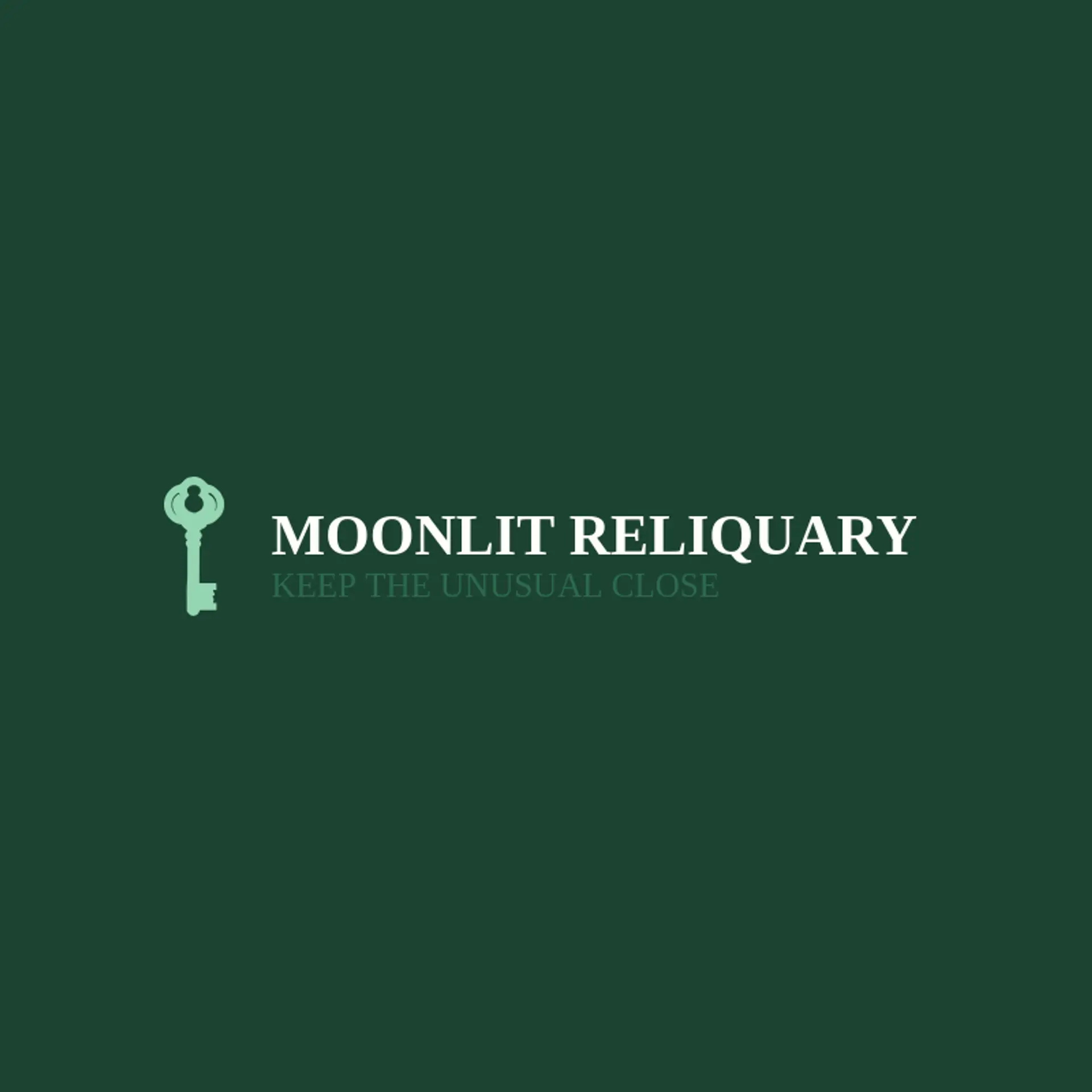 Moonlit Reliquary logo for goth