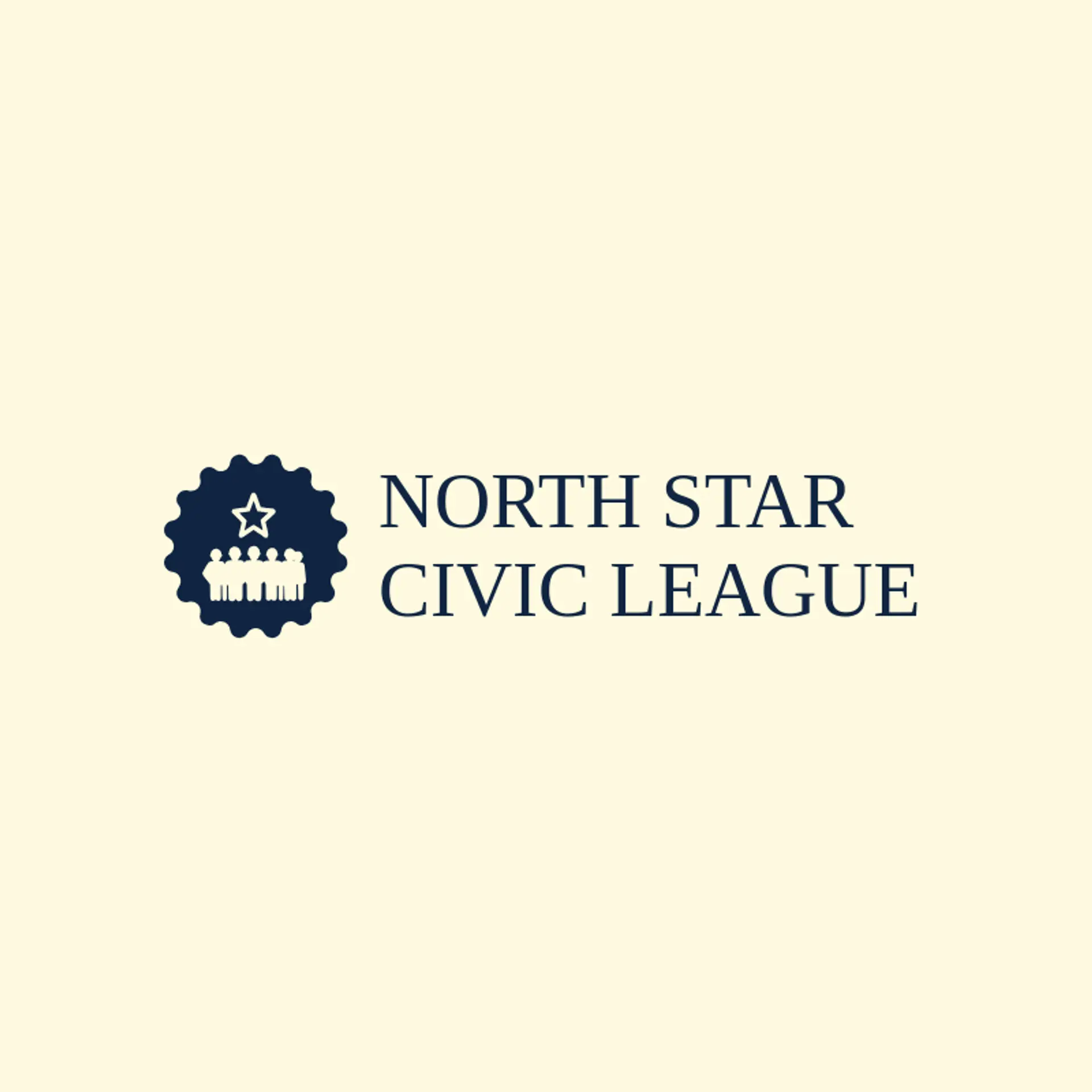 North Star Civic League logo for militia