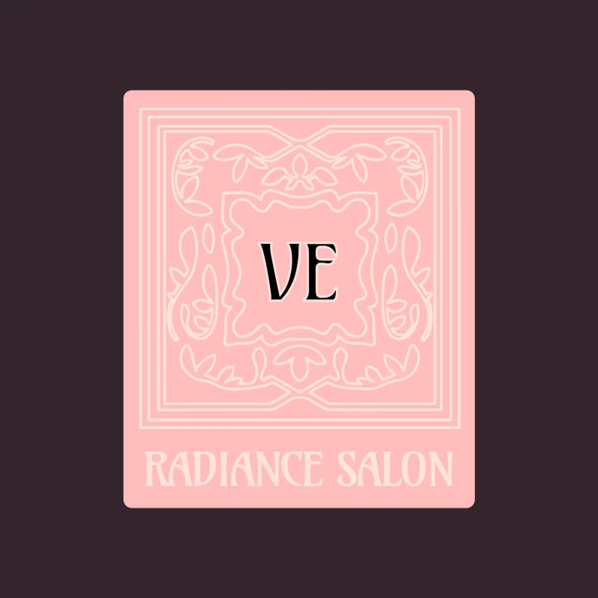 Velvet Shear Studio logo for salon