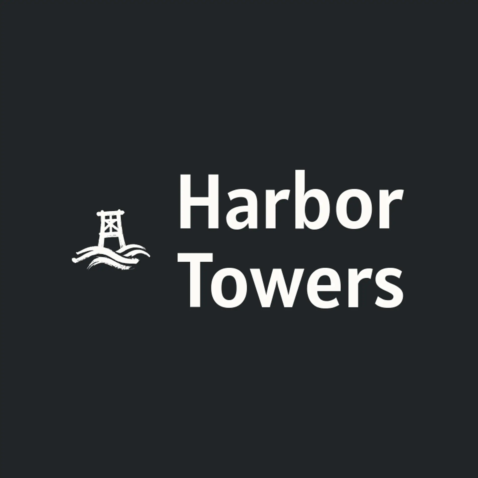 Harbor Towers logo for bridge