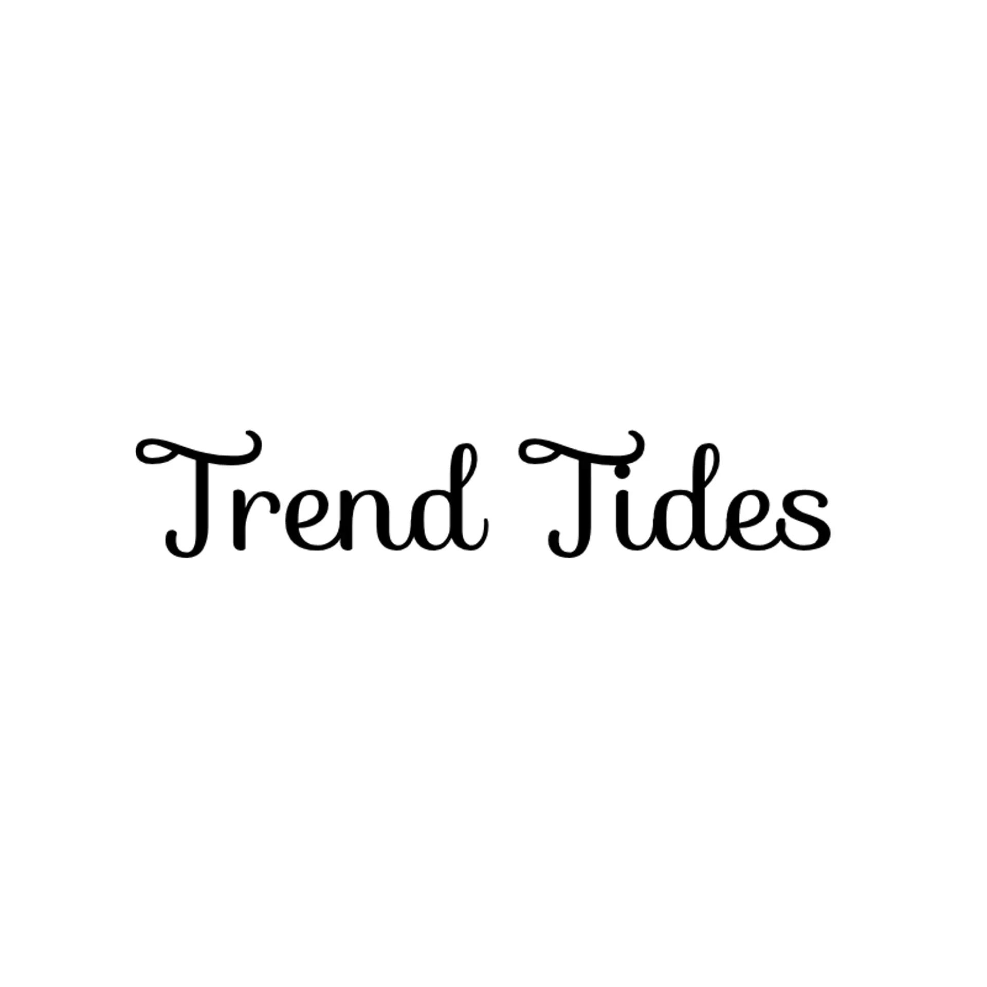 Trend Tides logo for fashion show