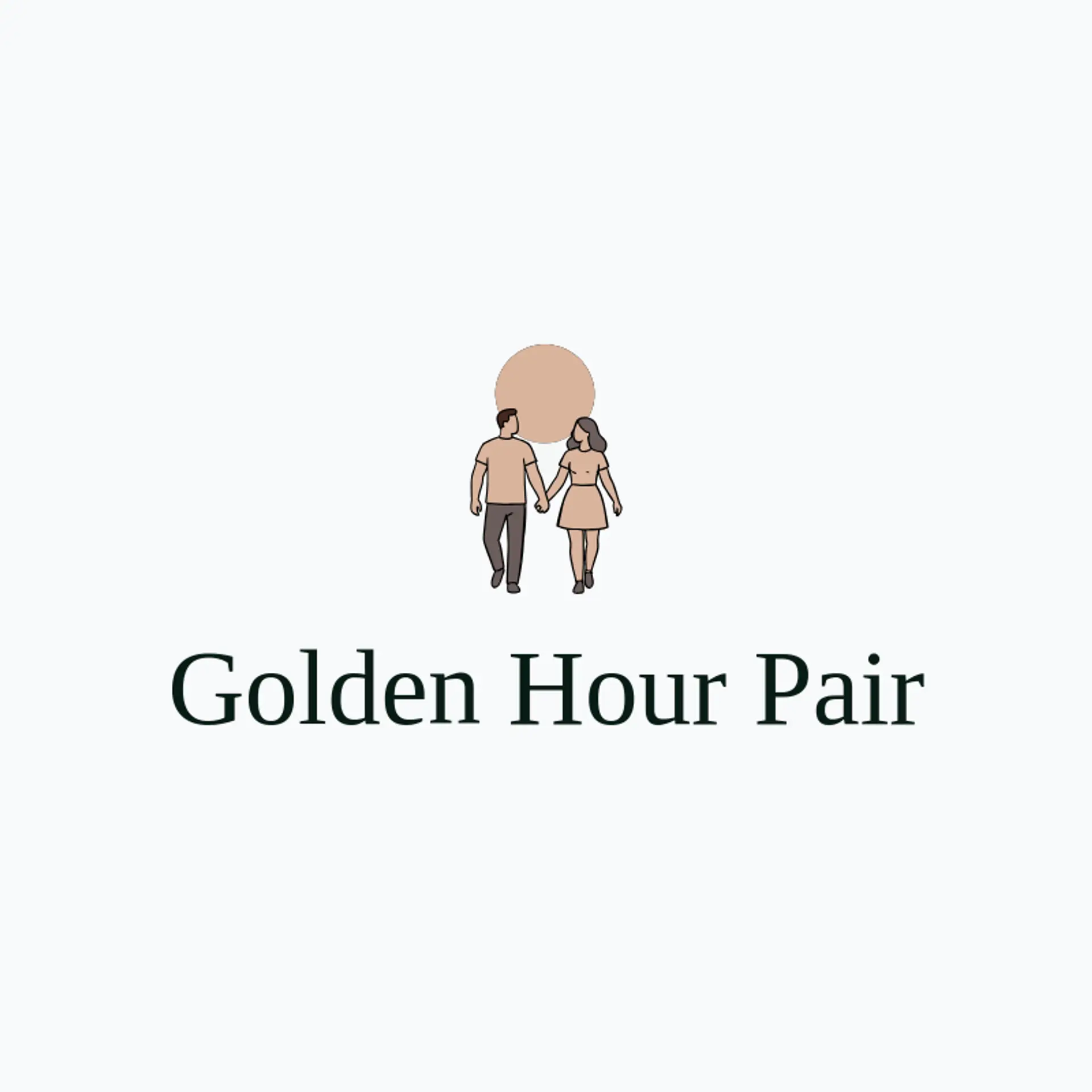 Golden Hour Pair logo for dating