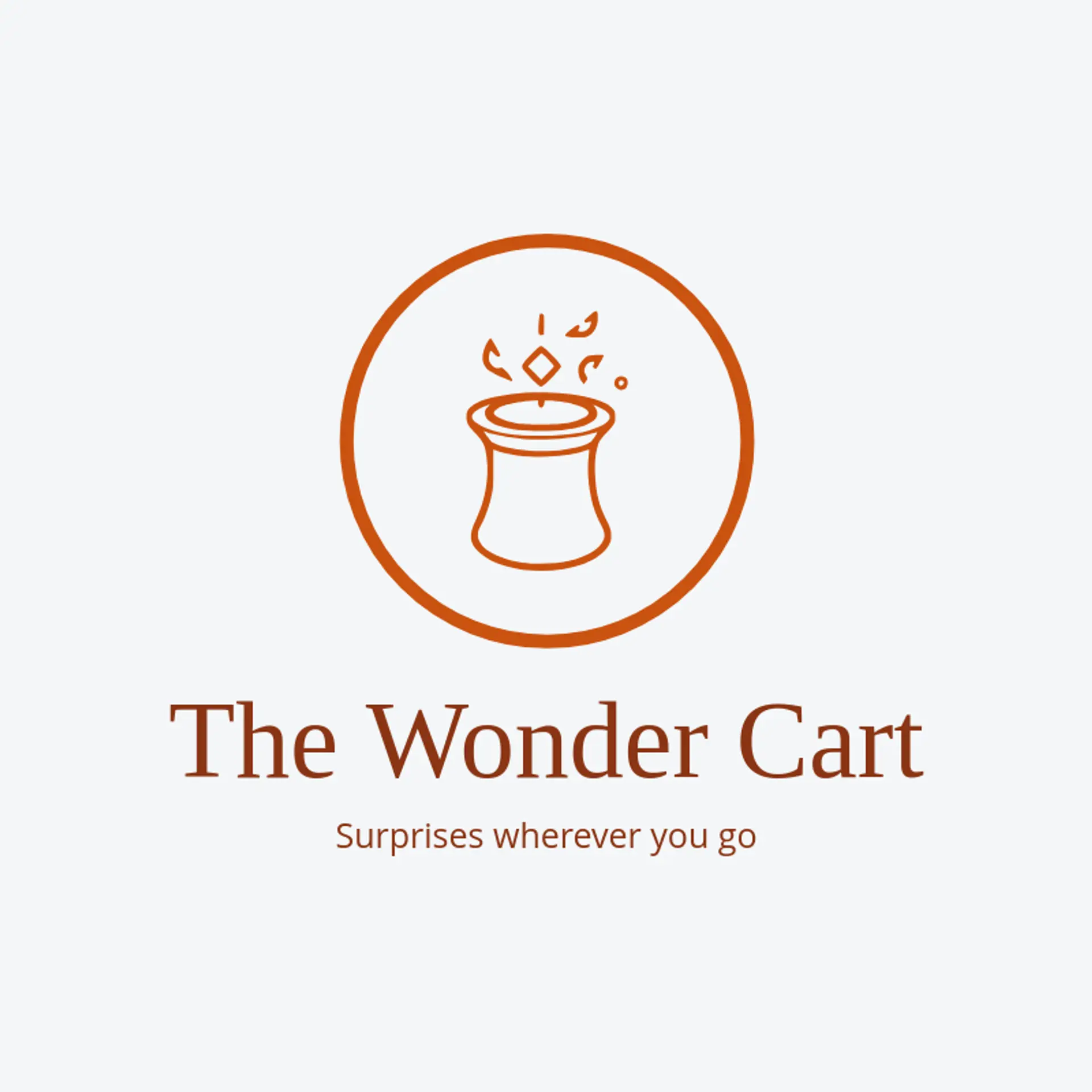 The Wonder Cart logo for magic