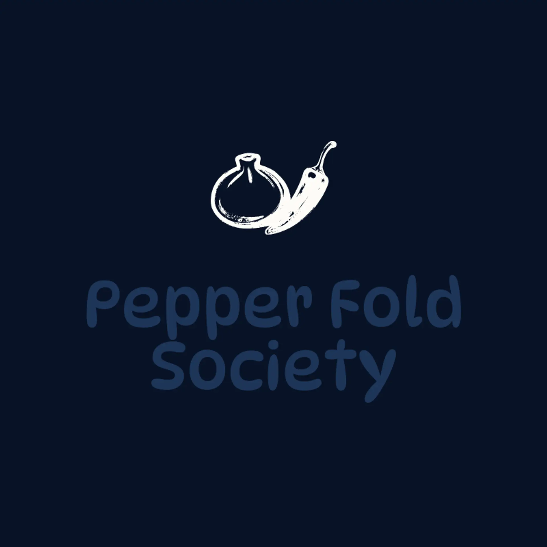 Pepper Fold Society logo for siomai