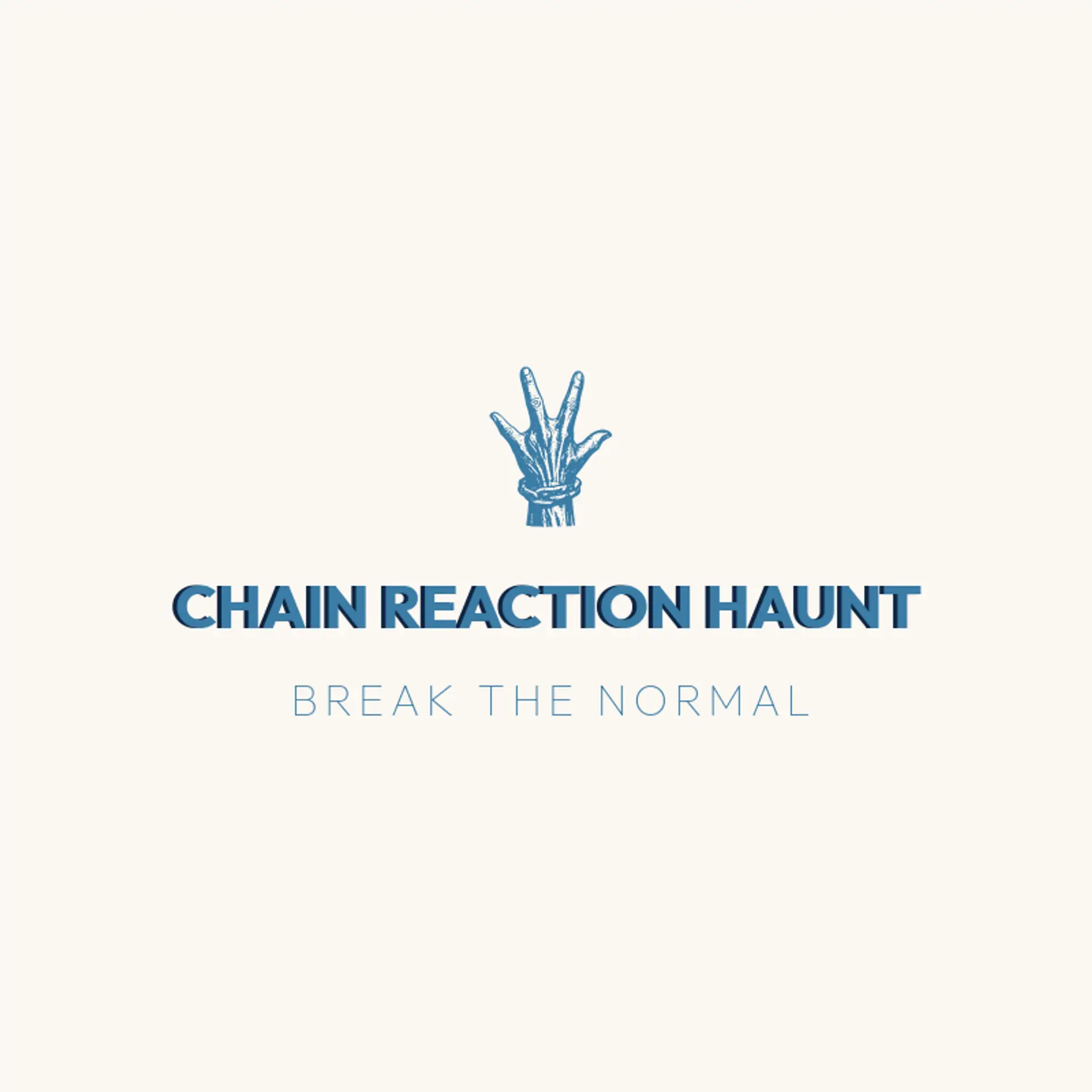 Chain Reaction Haunt logo for zombie