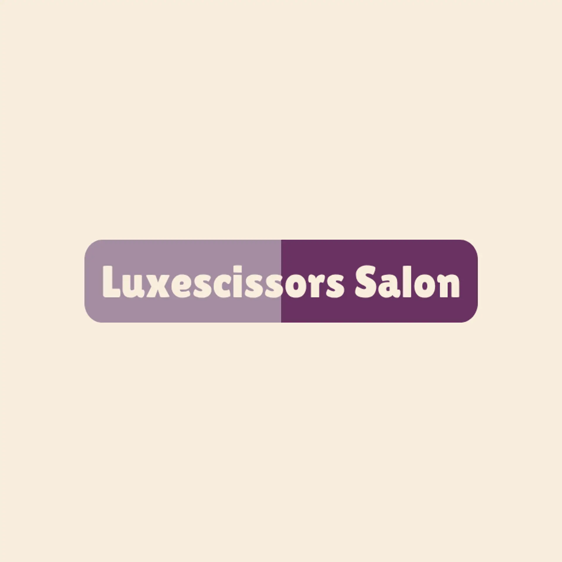 Velvet Shear logo for salon