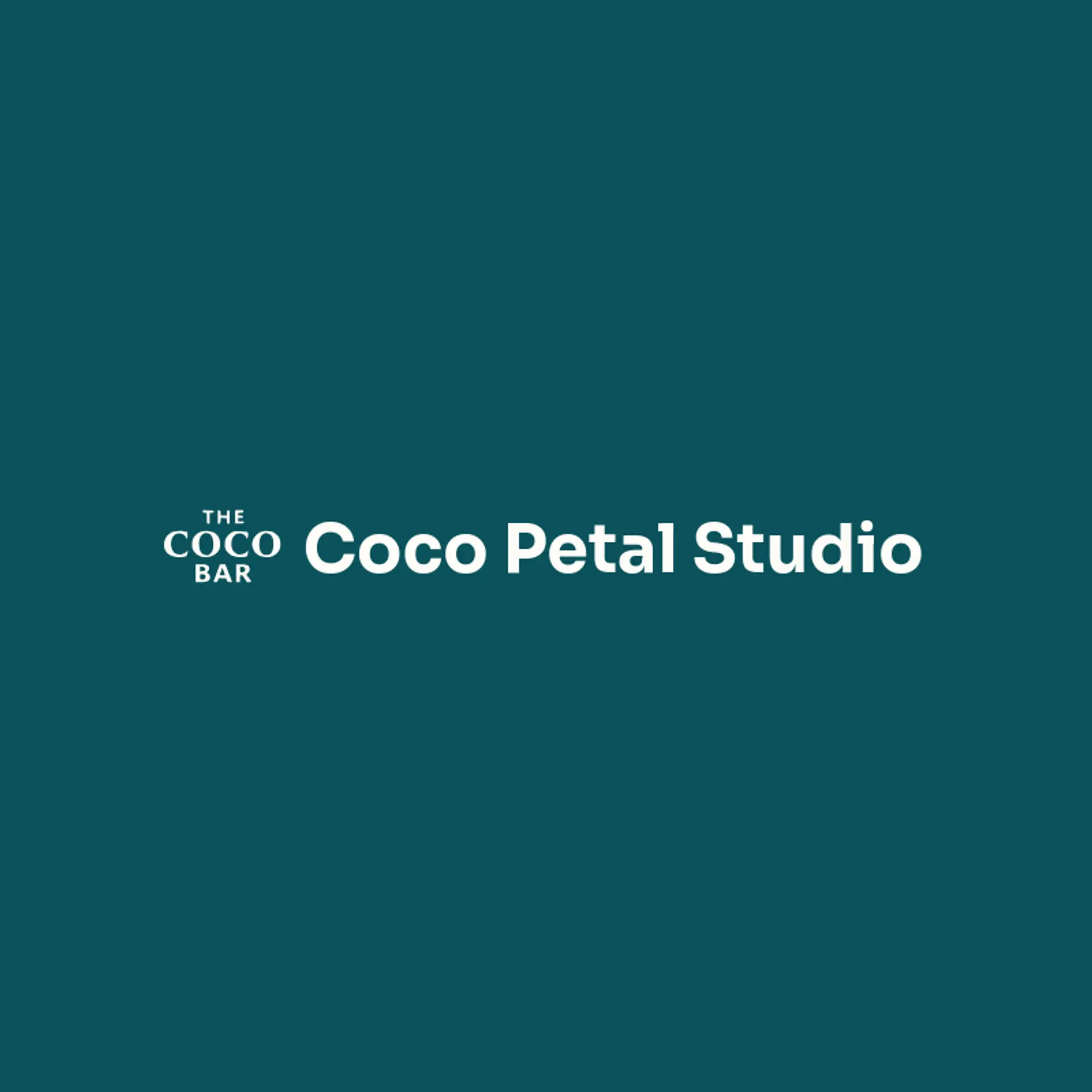 Coco Petal Studio logo for coco