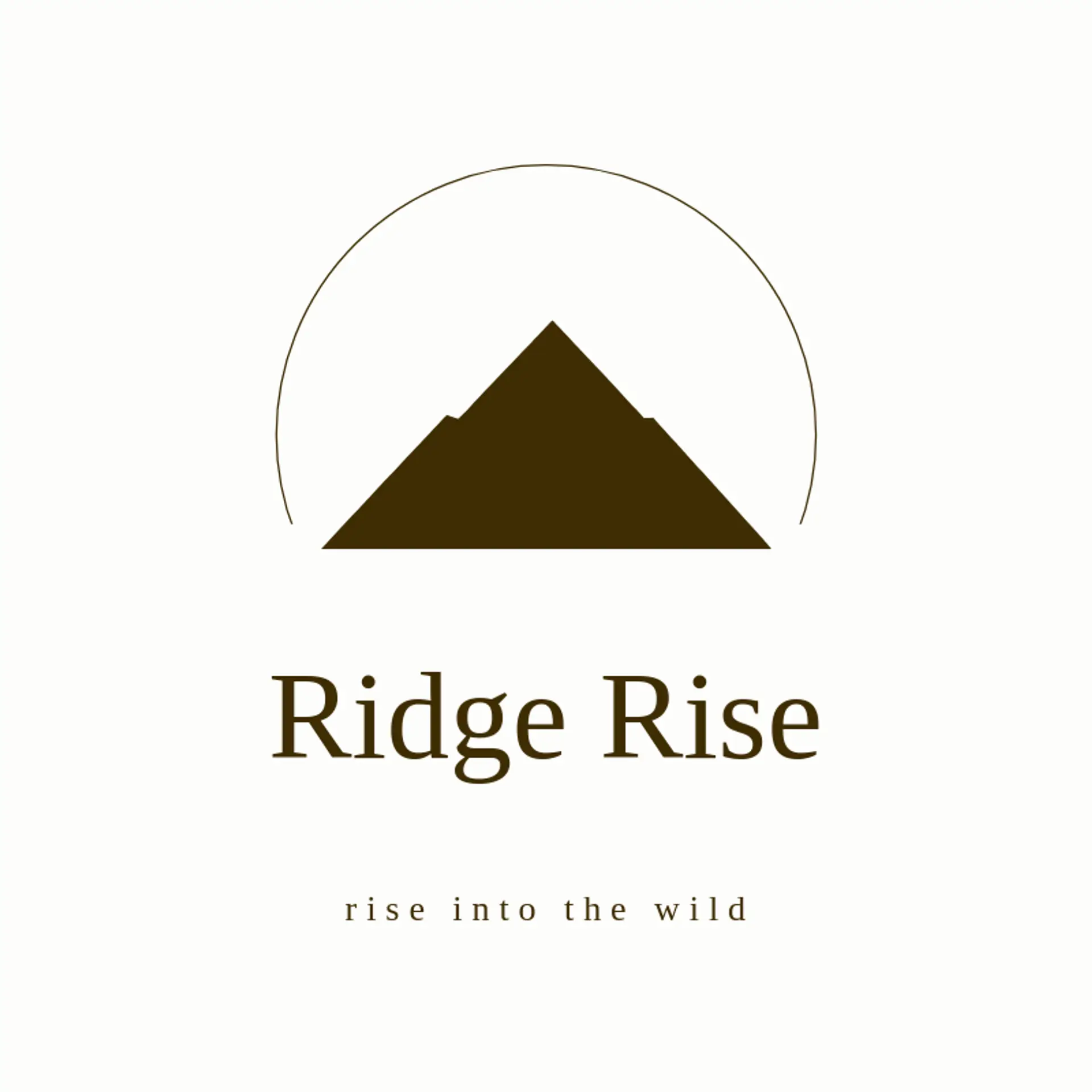 Ridge Rise logo for hiking