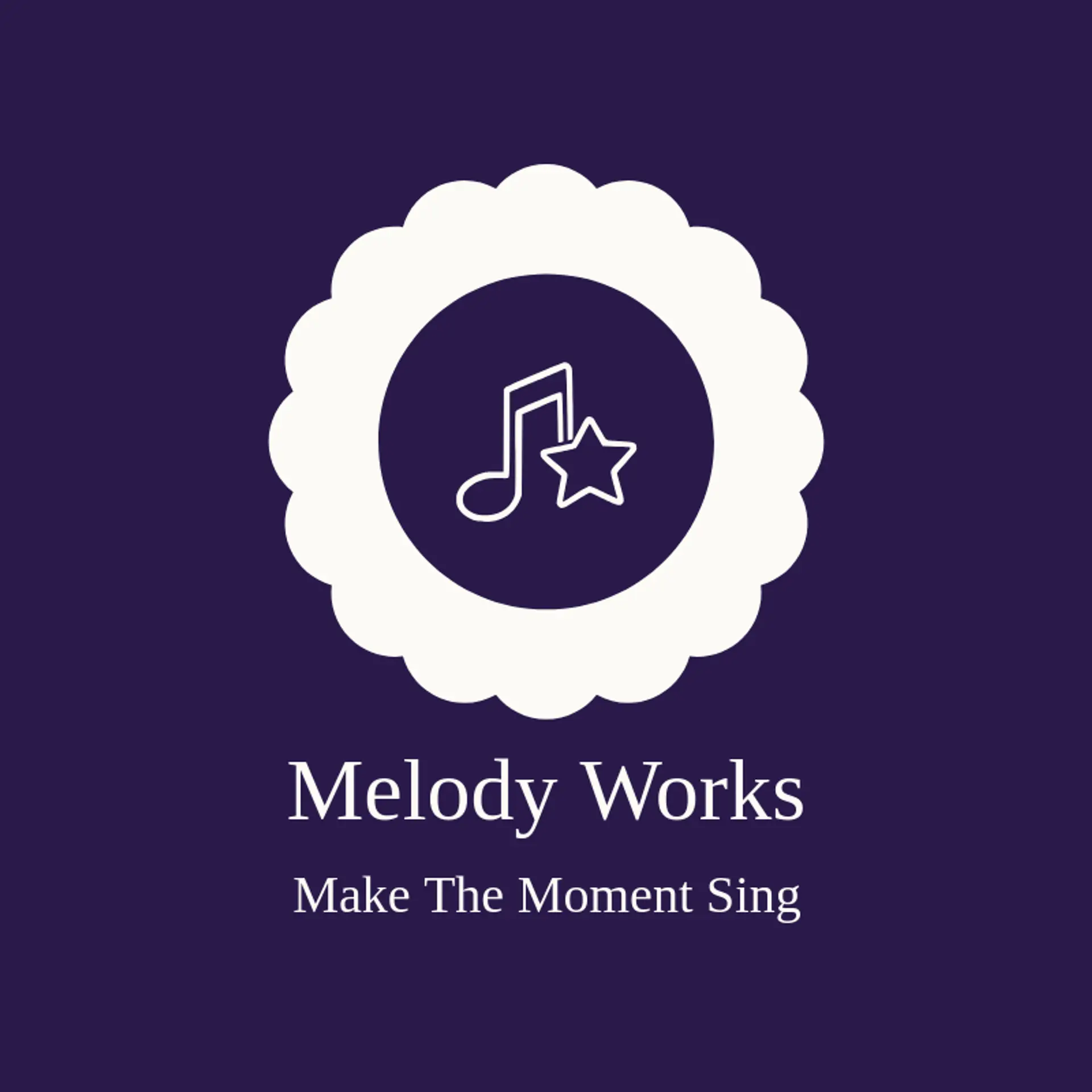 Melody Works logo for hip hop