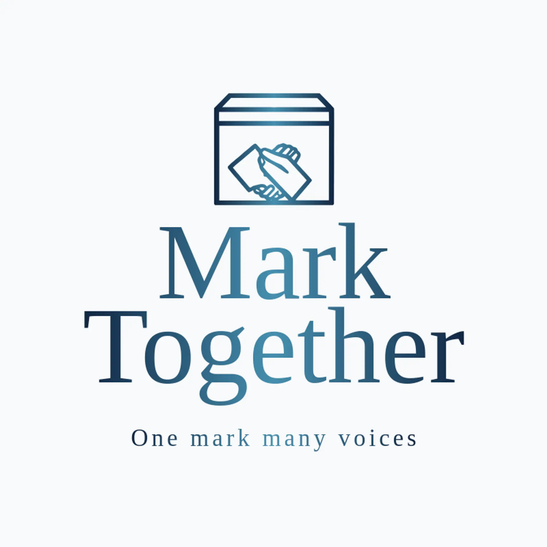 Mark Together logo for vote