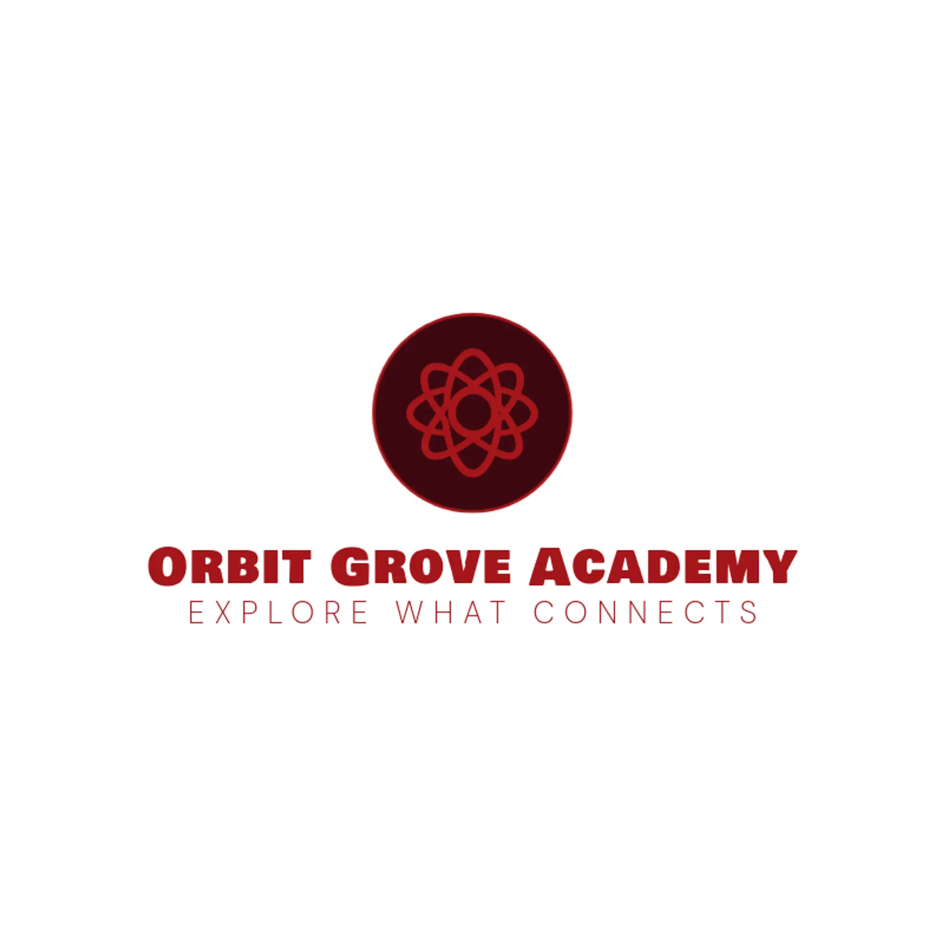 Orbit Grove Academy logo for atom