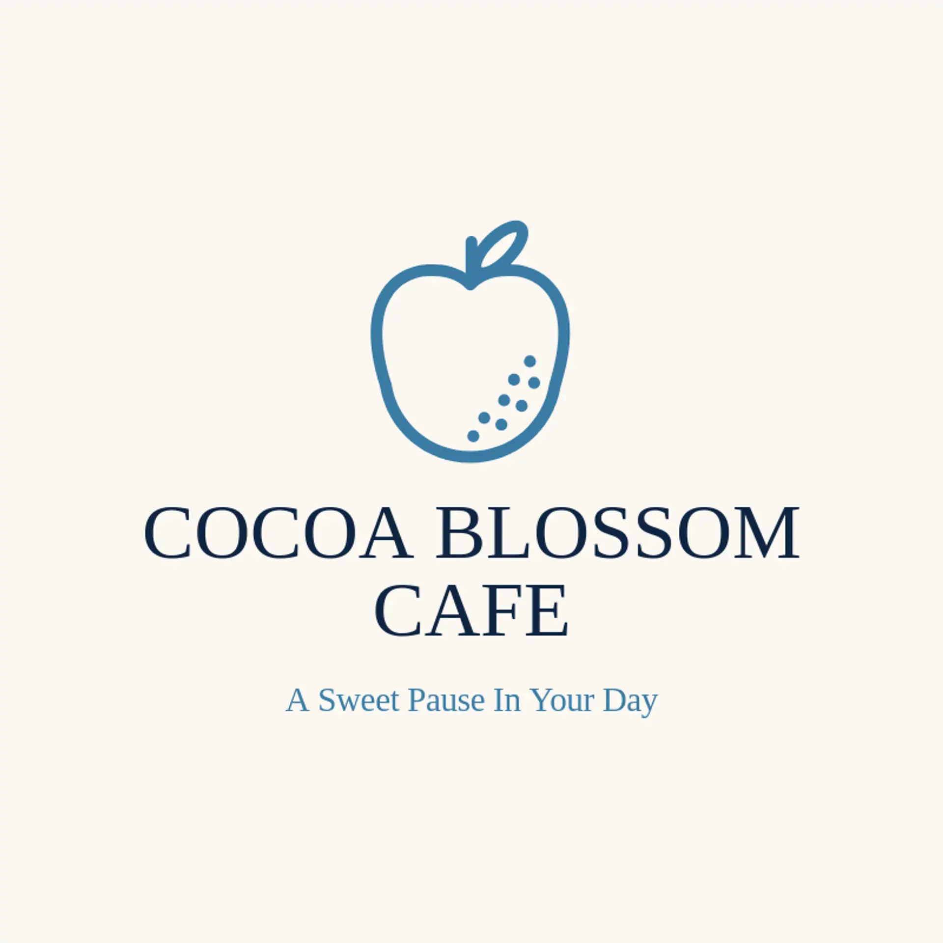 Cocoa Blossom Cafe logo for dish