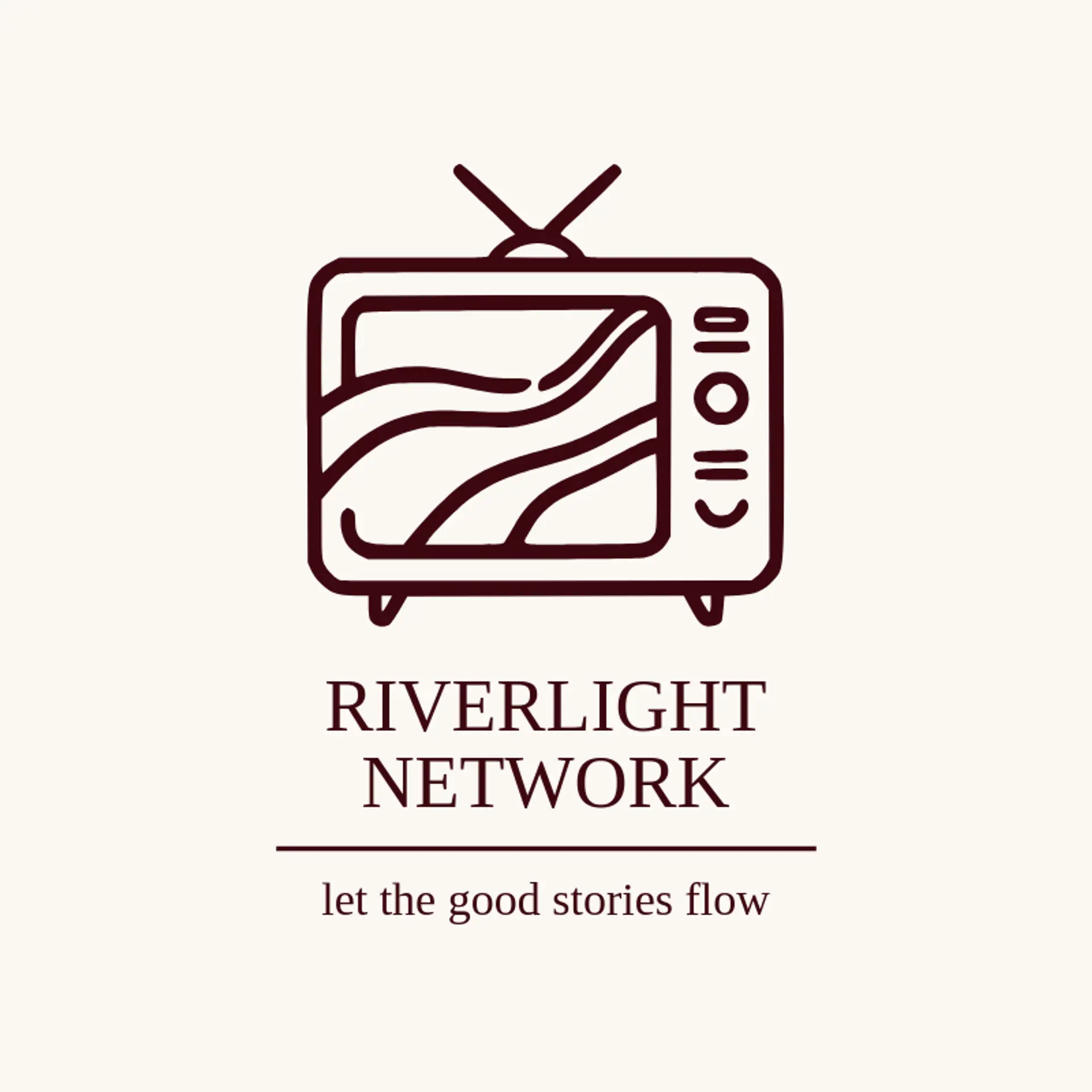 Riverlight Network logo for television
