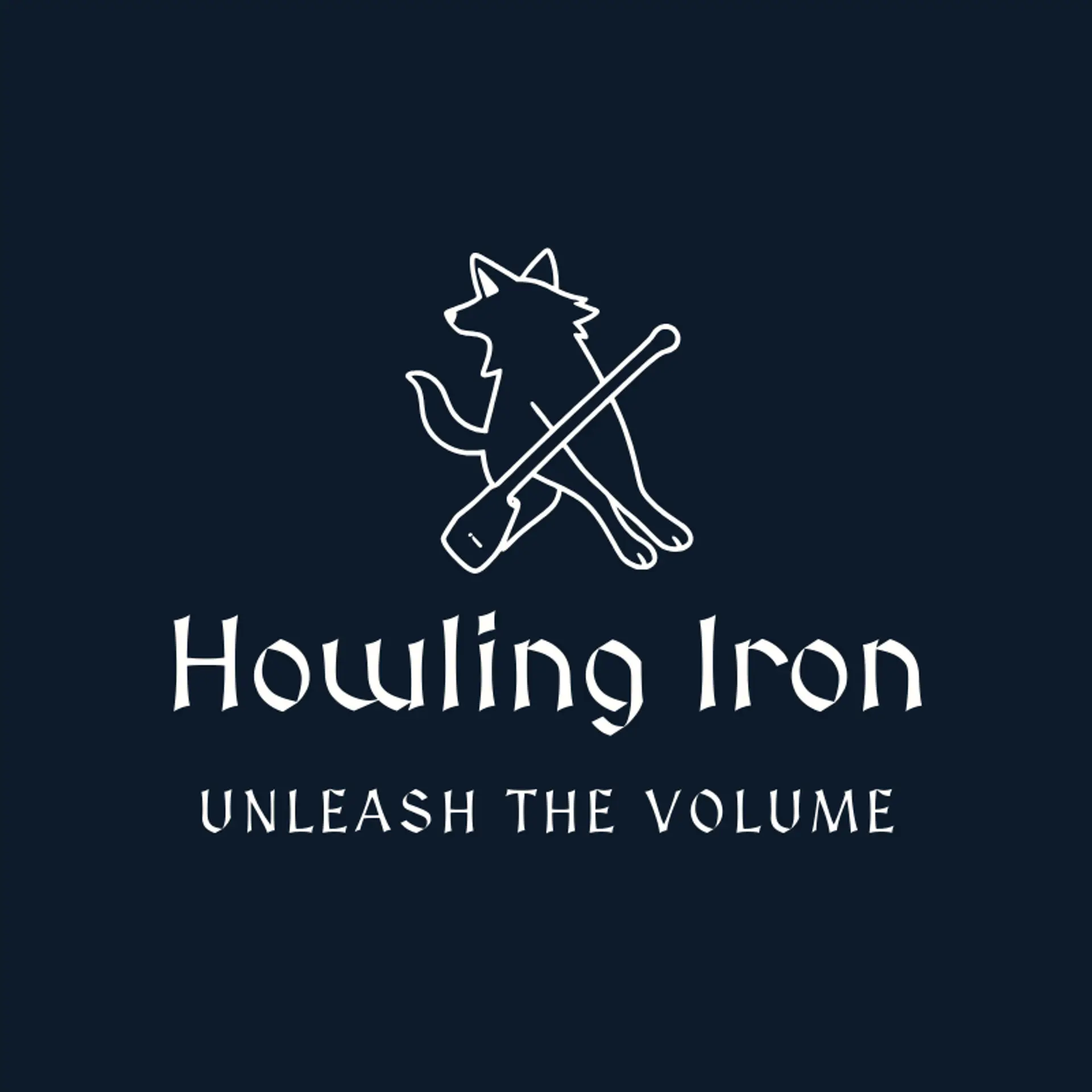 Howling Iron logo for metal band