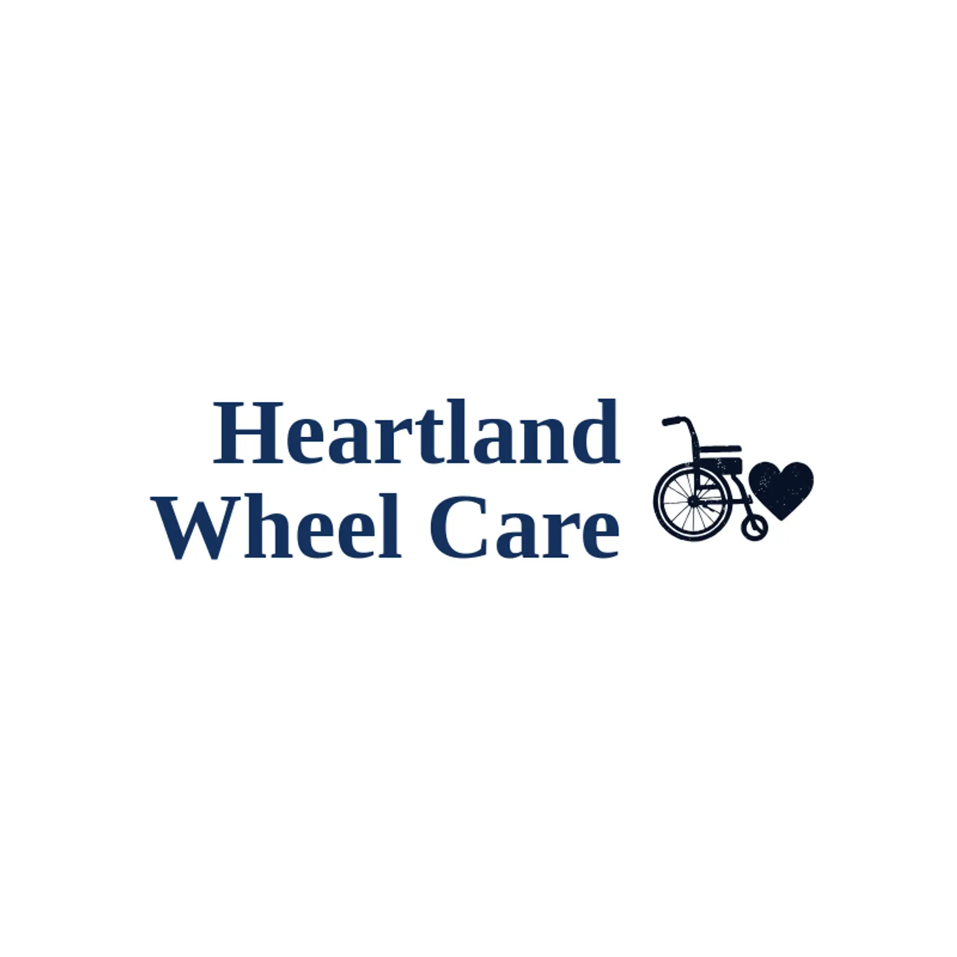 Heartland Wheel Care logo for wheelchair