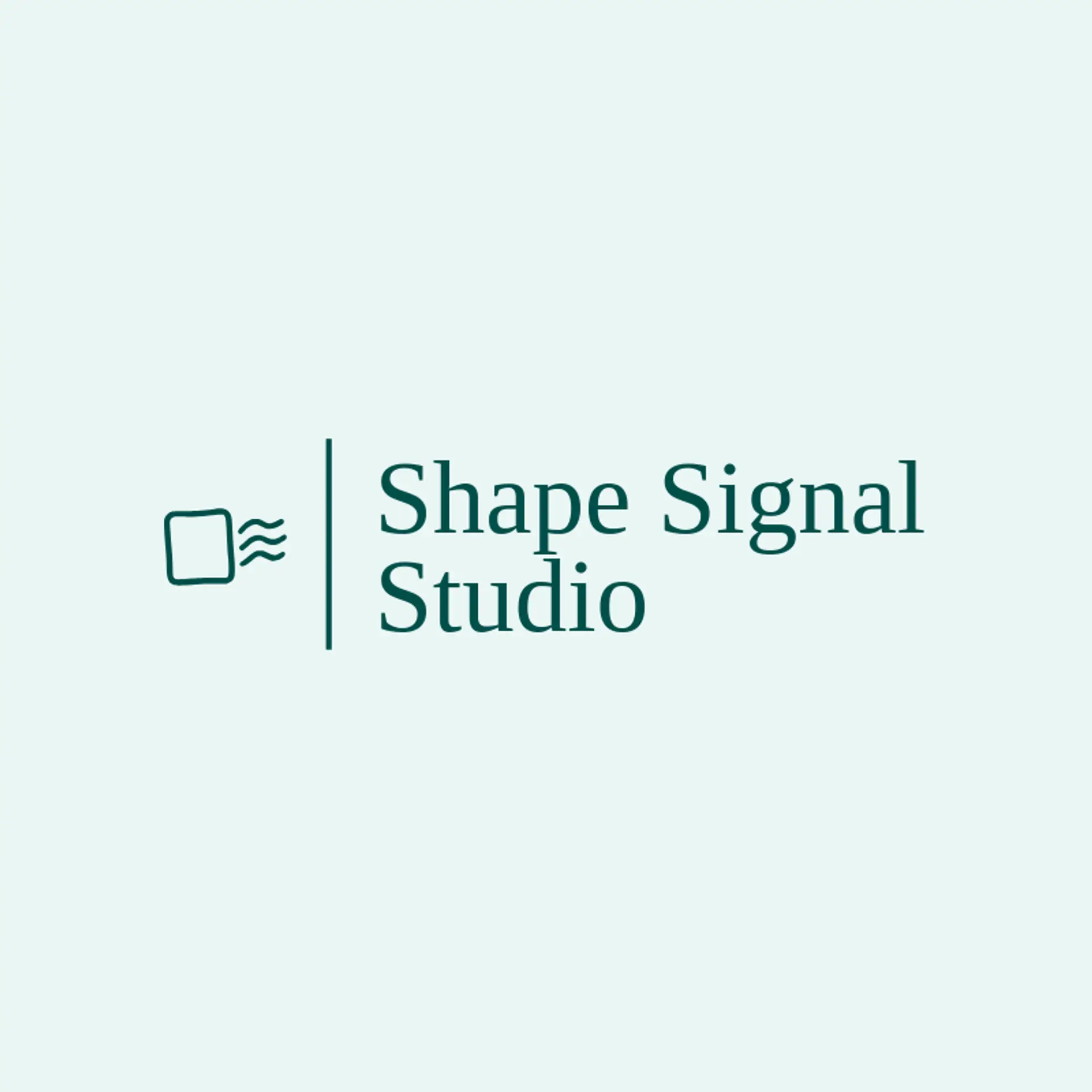 Shape Signal Studio logo for rectangle