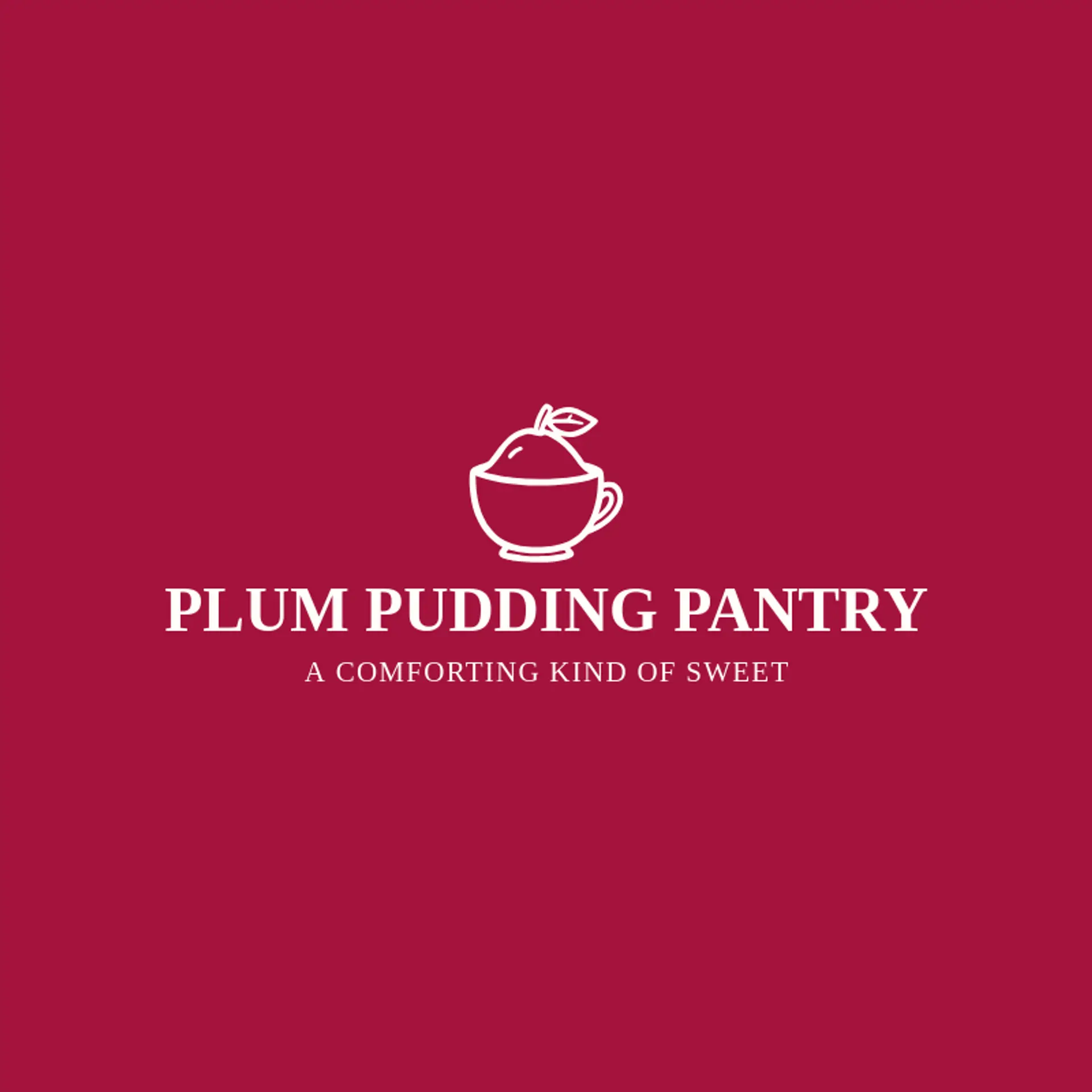 Plum Pudding Pantry logo for sweet