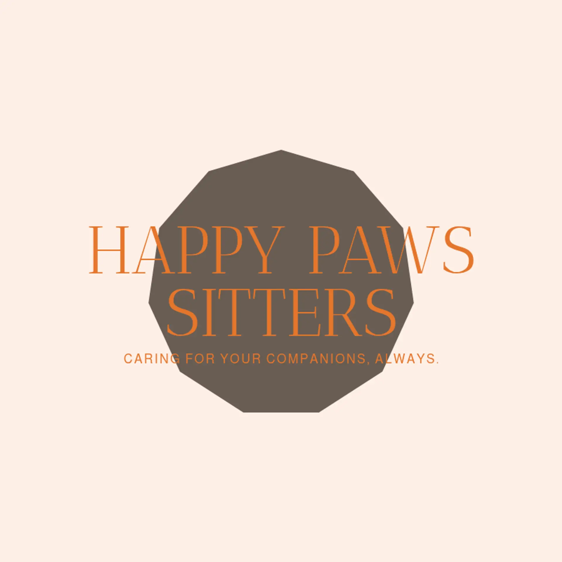 ComfyPaws logo for pet sitting