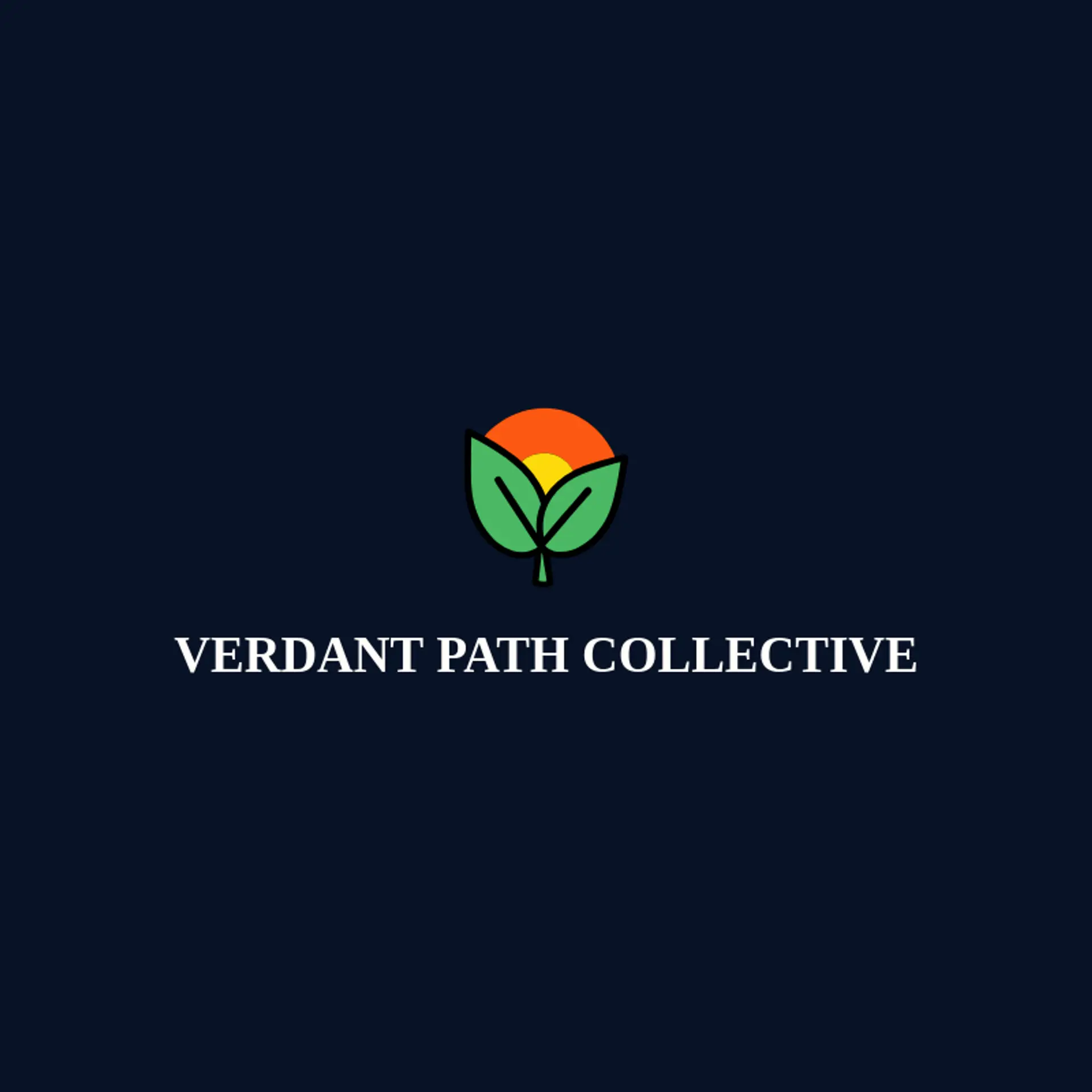 Verdant Path Collective logo for sustainability