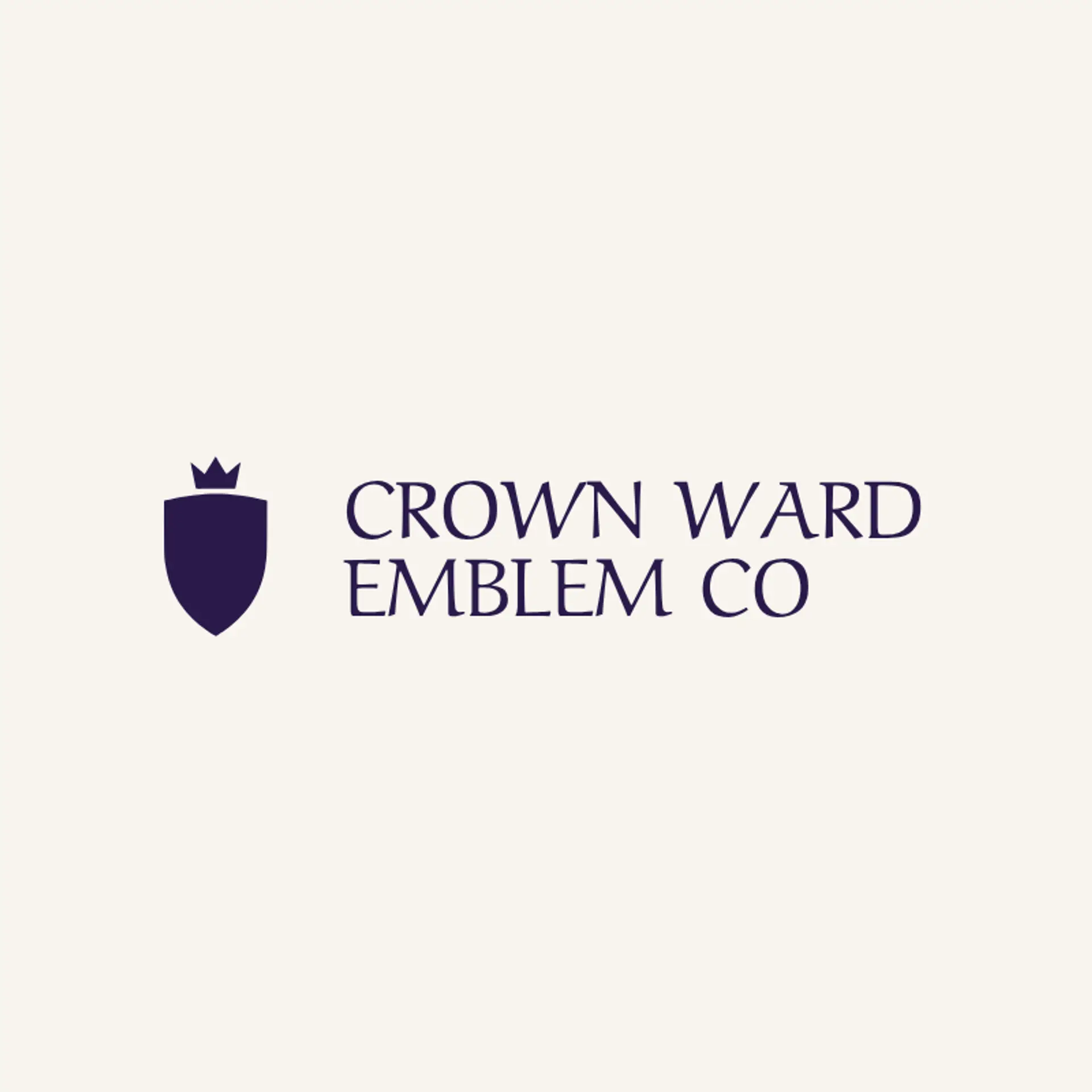 Crown Ward Emblem Co logo for shield