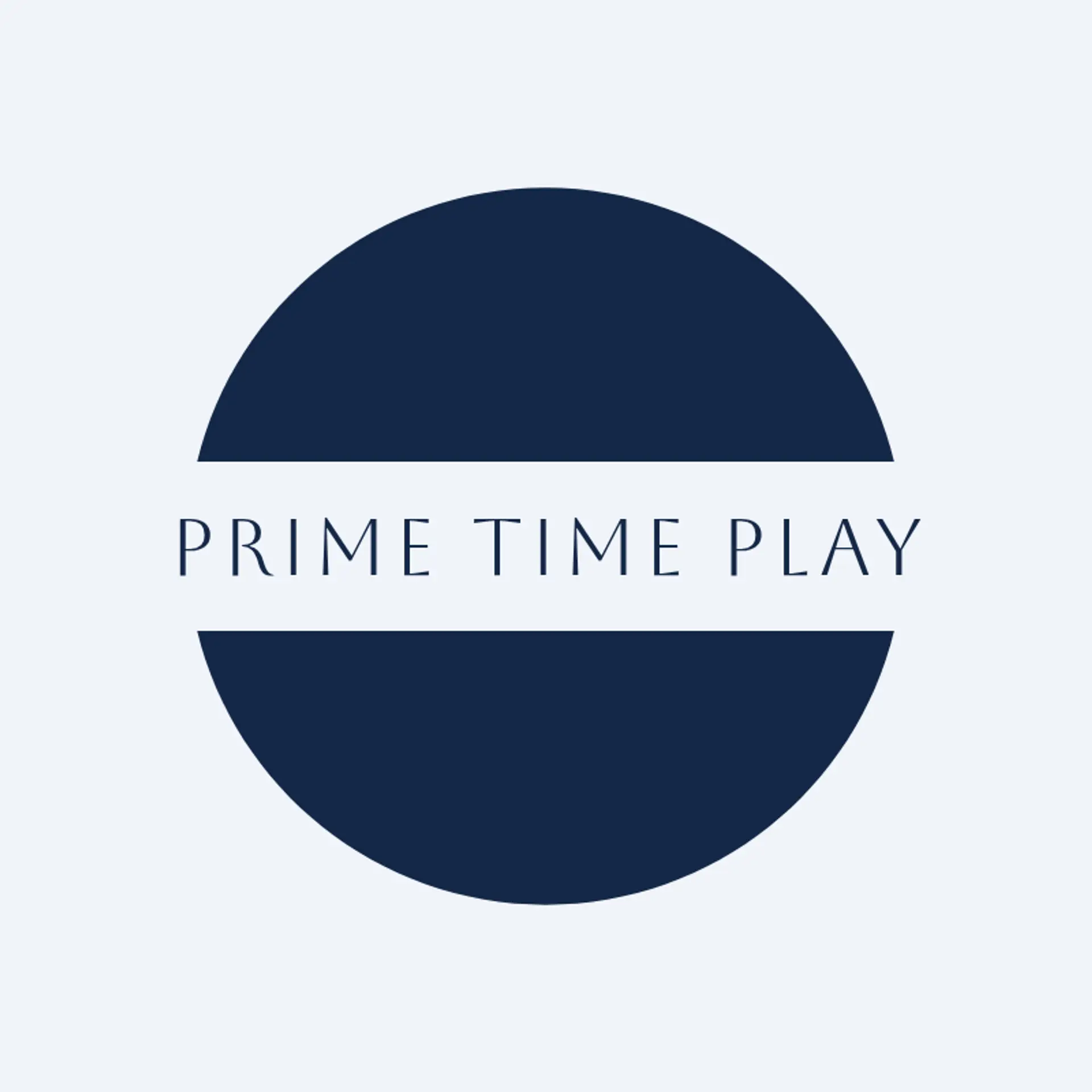 Prime Time Play logo for sports podcast