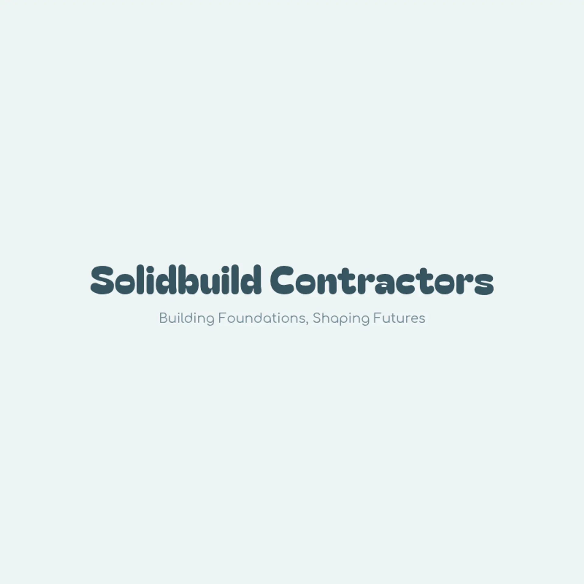 SolidBuild Contractors logo for general construction