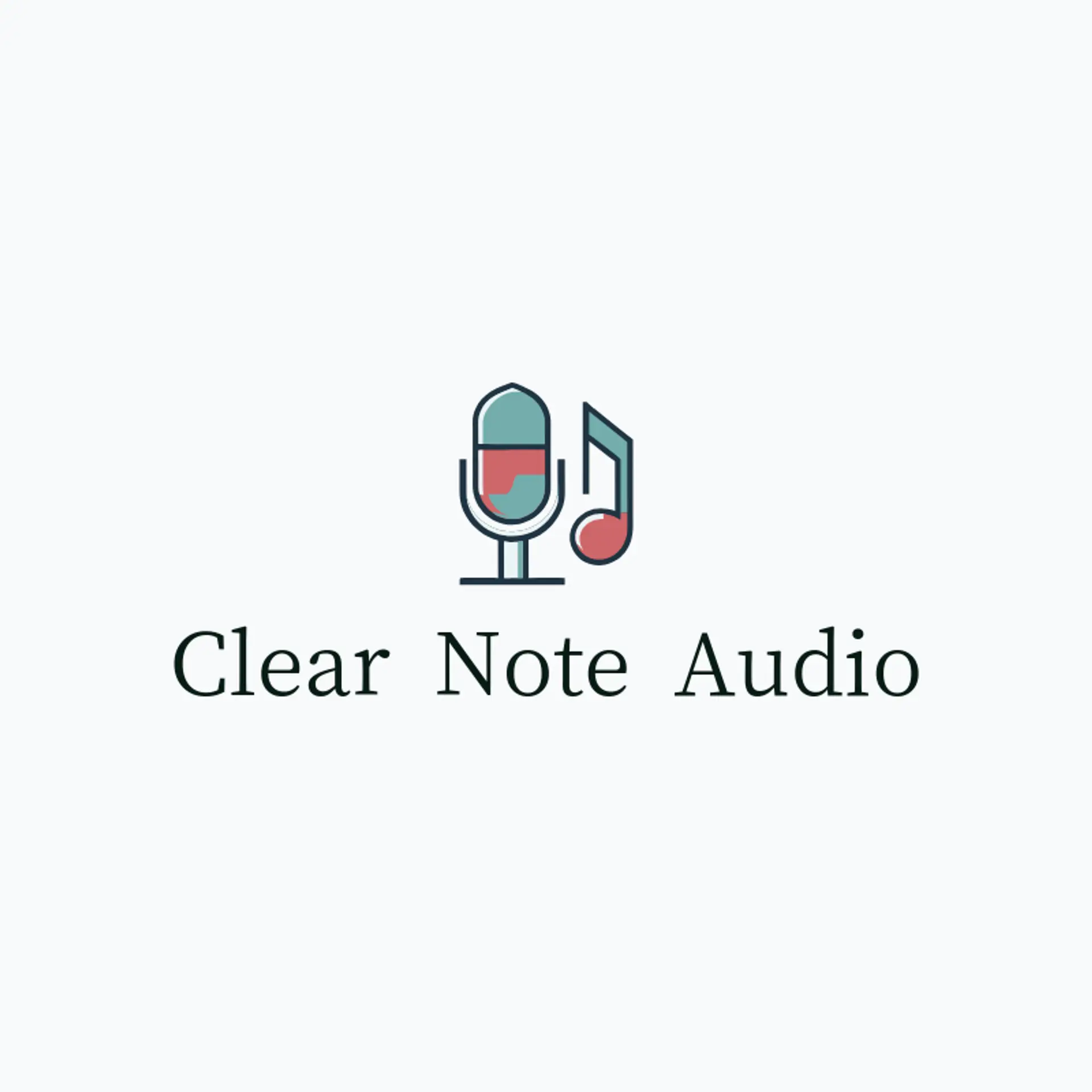 Clear Note Audio logo for audio