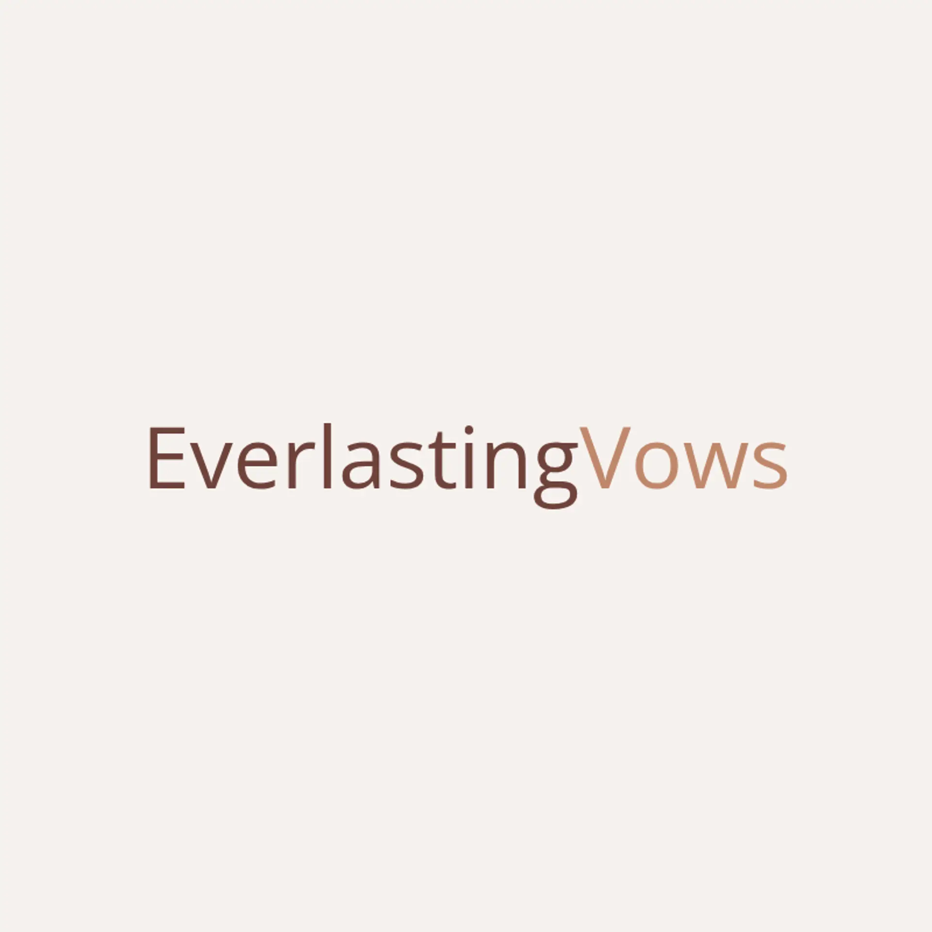 Eternal Vows Collective logo for wedding business