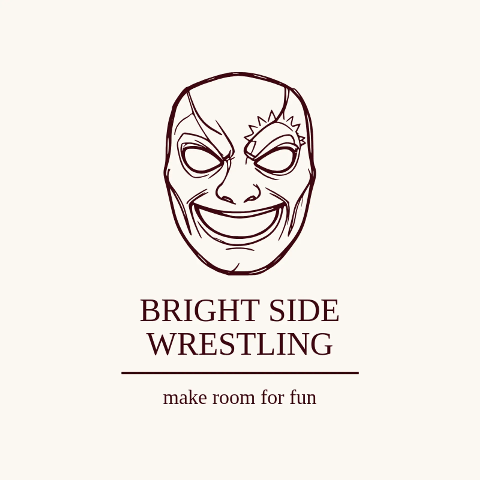 Bright Side Wrestling logo for pro wrestling