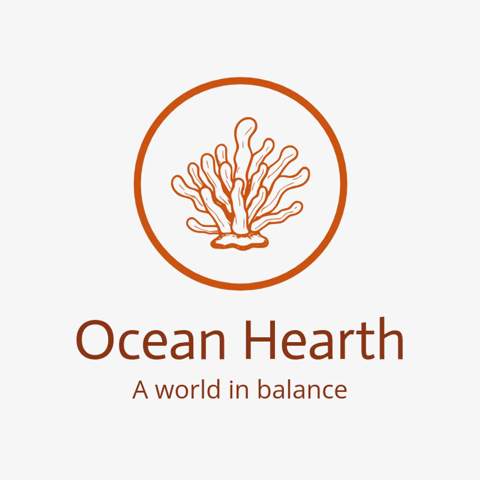 Ocean Hearth logo for reef